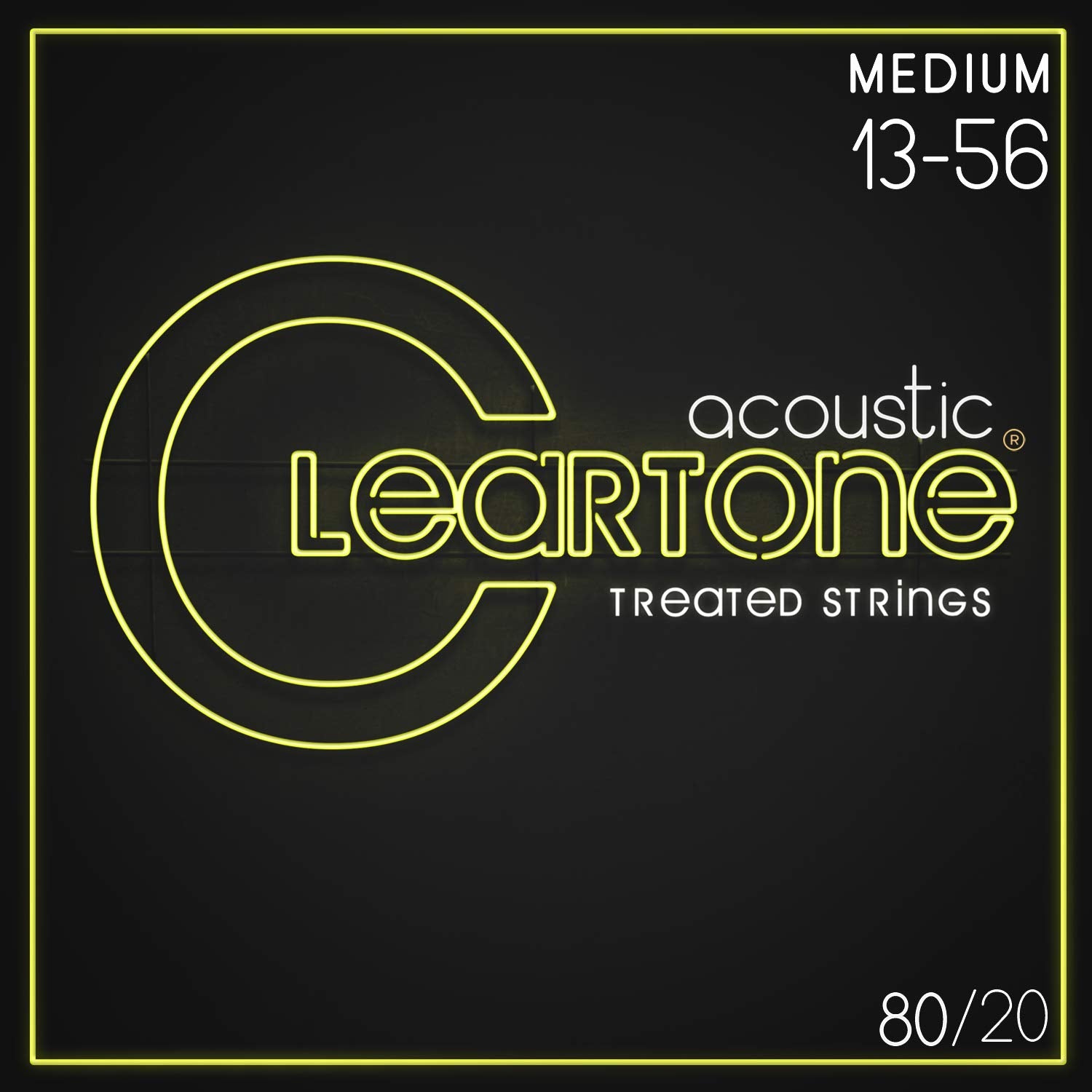 Cleartone 80/20 Bronze Acoustic Strings (13 56)