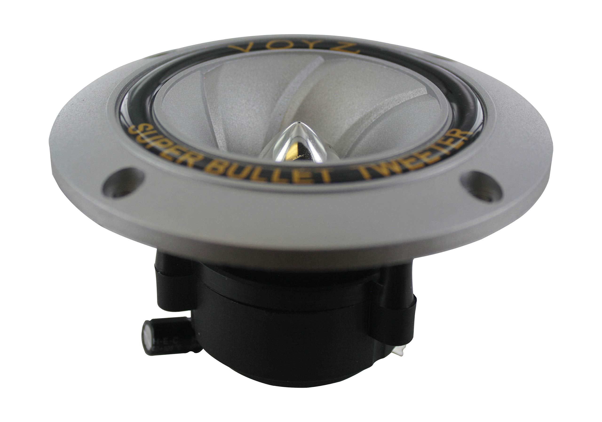 Voyz 400 Watts Max Power Speaker Tweeter   3.5    Piezo Super Horn Tweeters With Aluminum Diaphragm And High Temperature Voice C