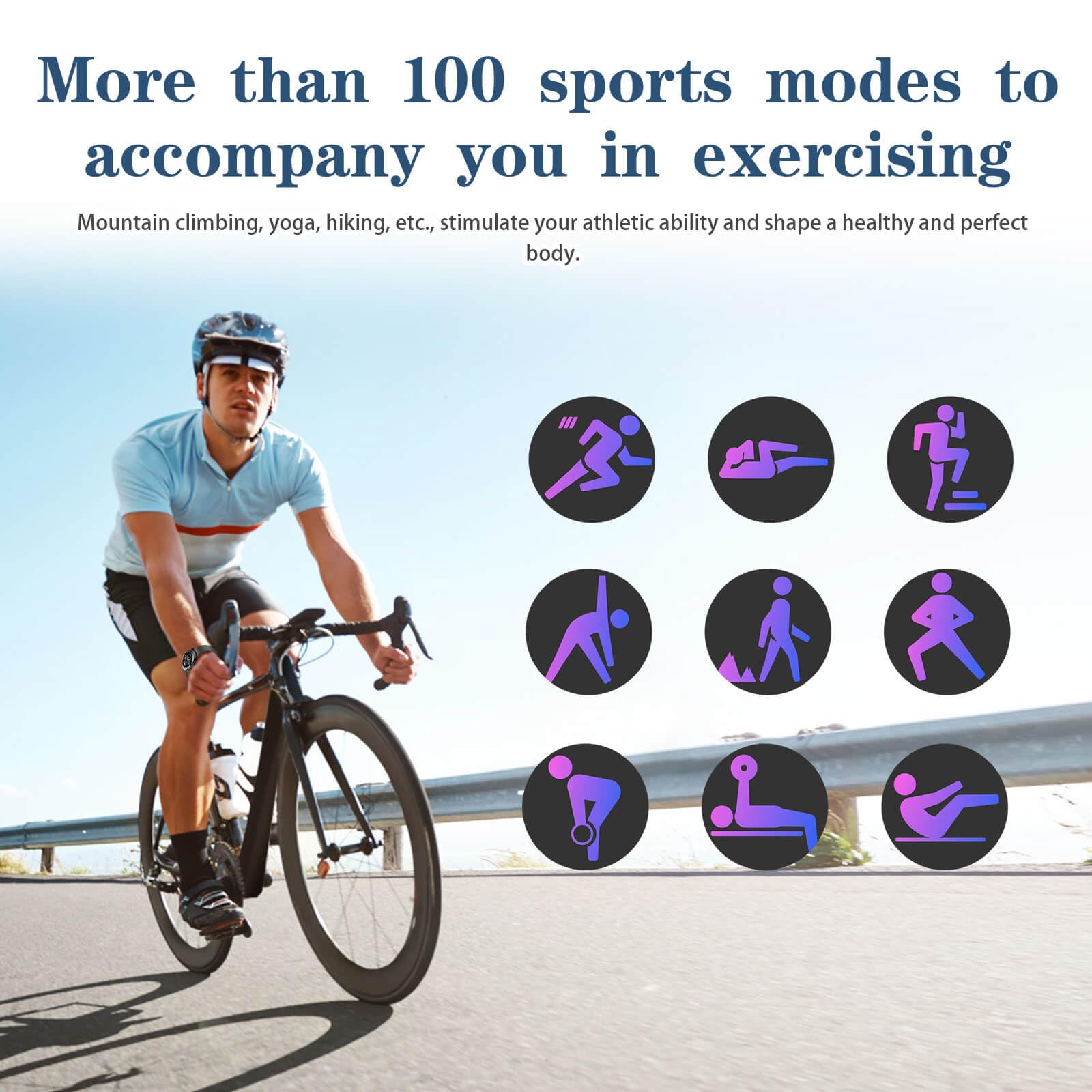 Booabei Smart Watch For Men Women,1.39 Round Smartwatch (Answer/Make Call), Blood Pressure/Heart Rate/Blood Oxygen/Sleep Monitor