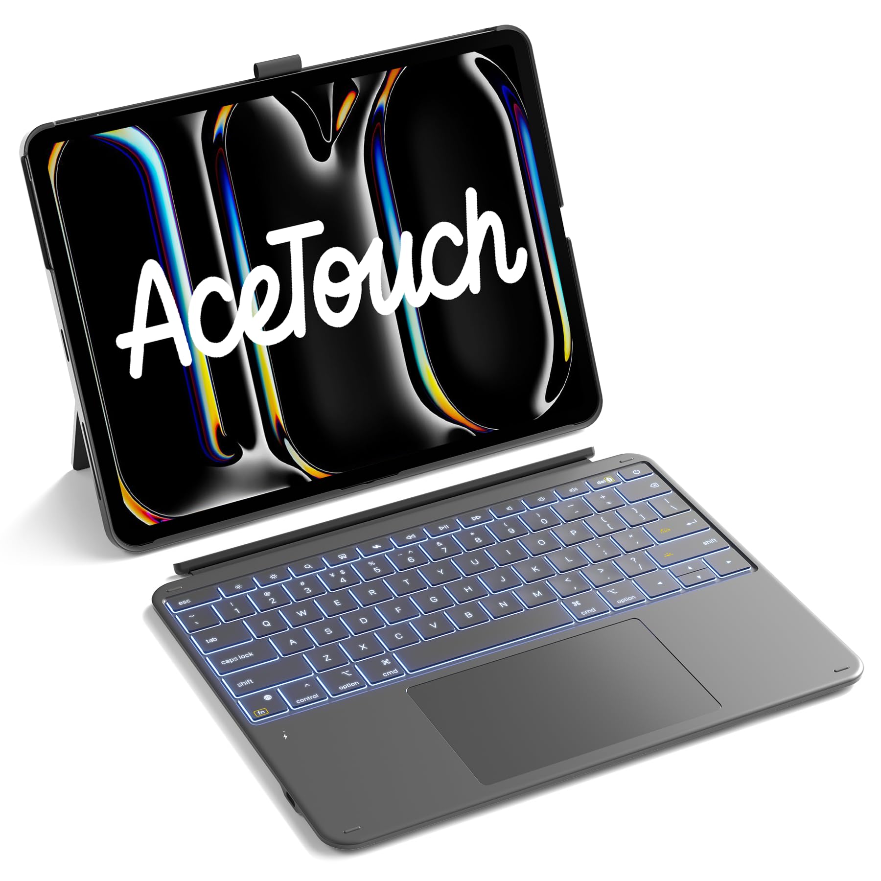 Inateck for iPad Pro 13 Case with Keyboard, Precision Trackpad, Magnetic