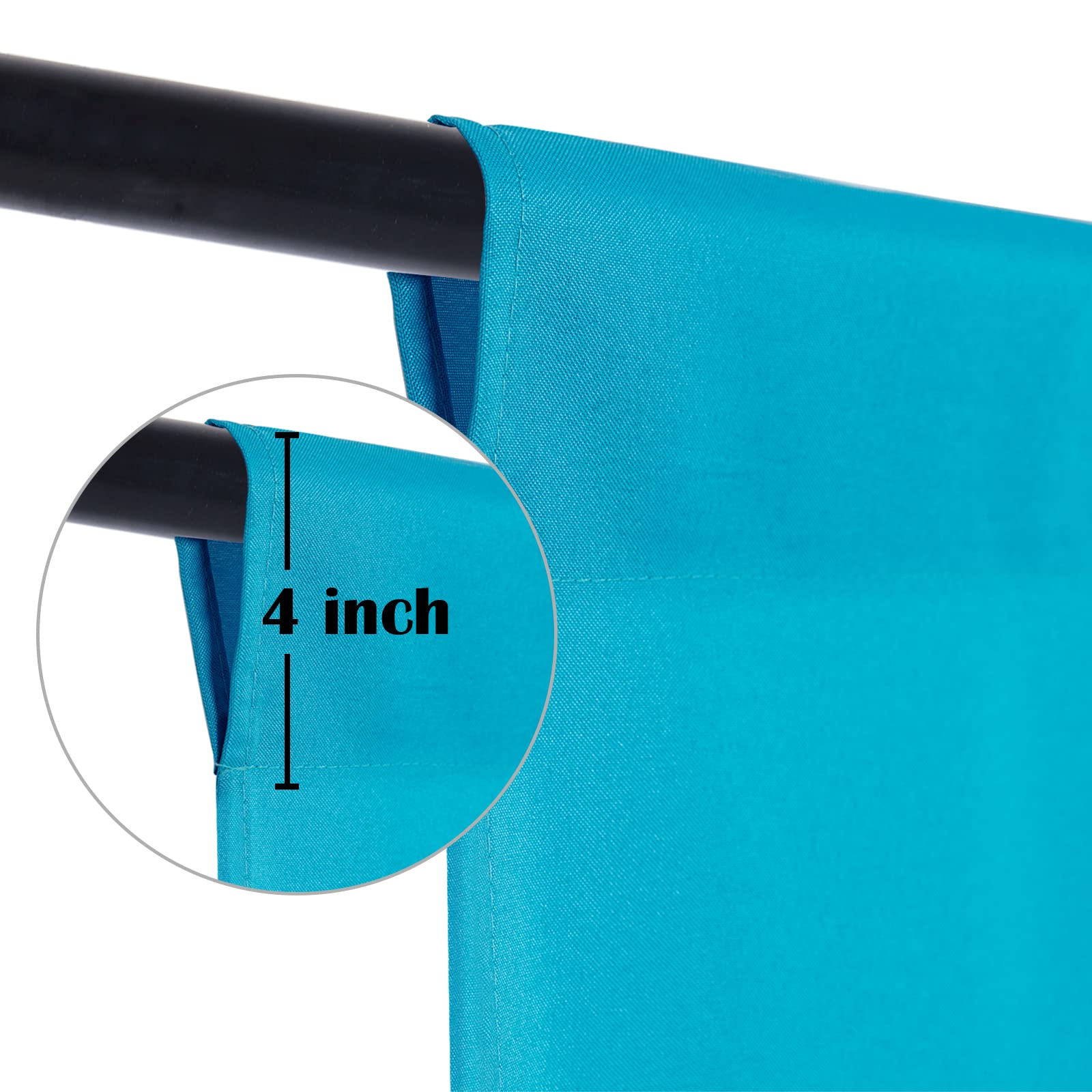 Sugargirl 8Ftx10Ft Blue Screen Backdrop Background For Photography, Polyester Photo Backdrop For Photoshoot, Party, Video And Te