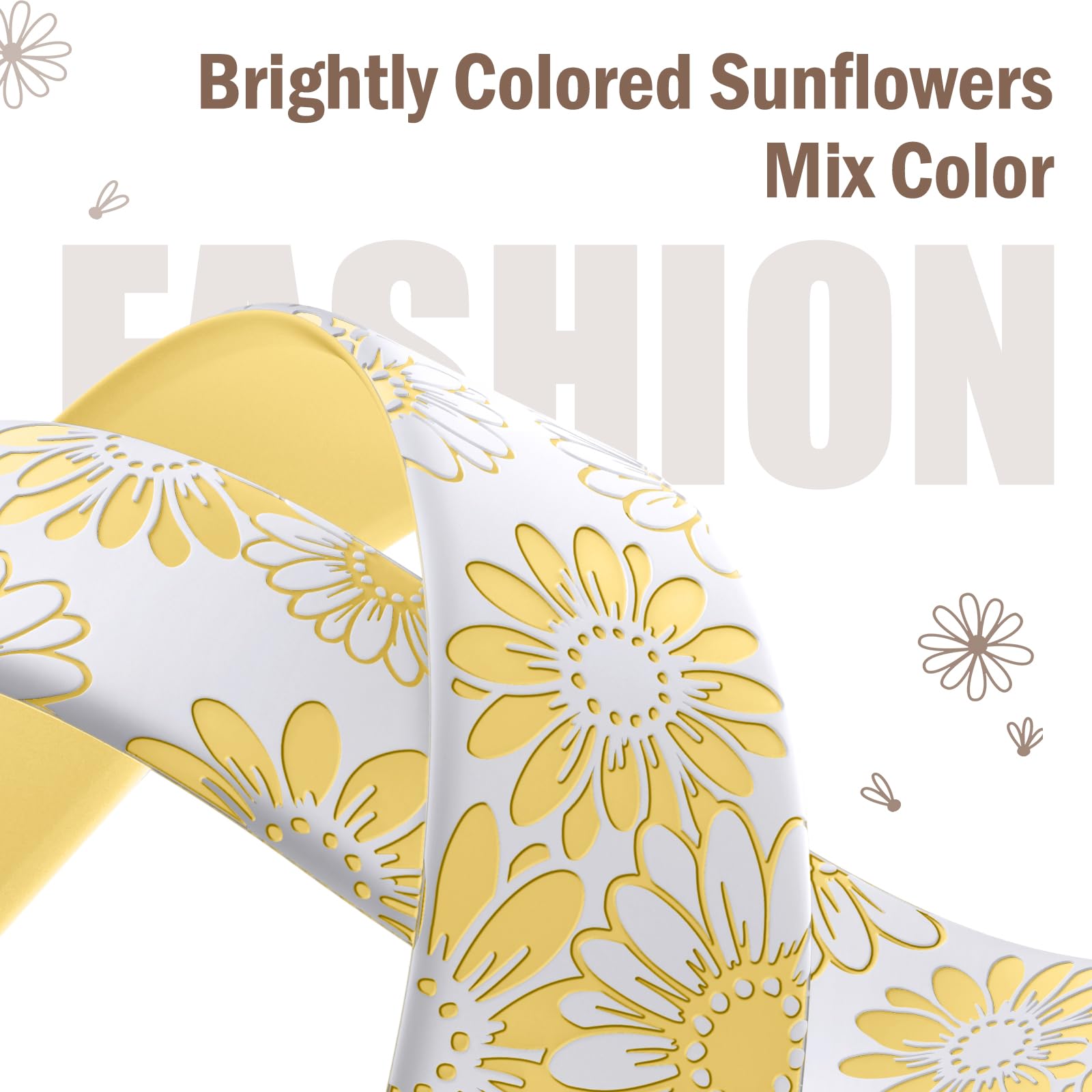 Daqin Floral Engraved Band Compatible With Apple Watch Band 40Mm 38Mm 41Mm 42Mm 44Mm 45Mm 46Mm 49Mm Women,Cute Flower Soft Silic