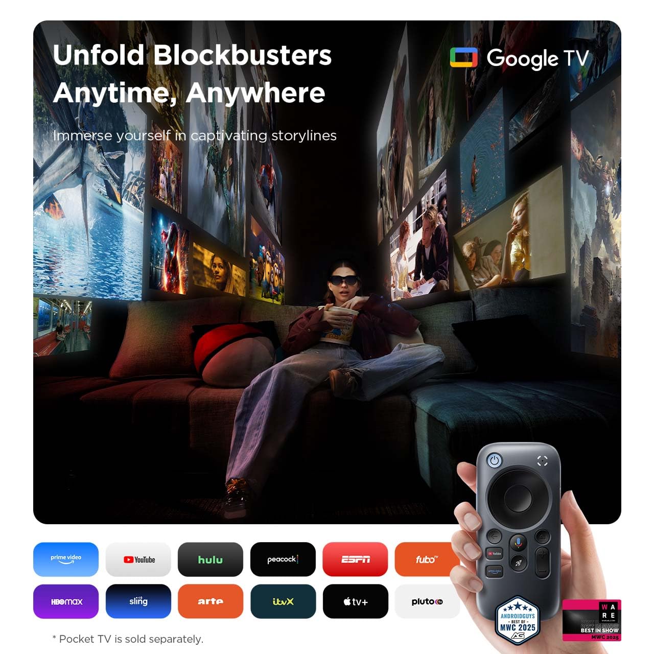 Rayneo Air 3S Ar/Xr Glasses, 201 120Hz Fhd Hueview Display, Portable Ar Video Eyewear Gaming Glasses For Iphone 16/15, Android,