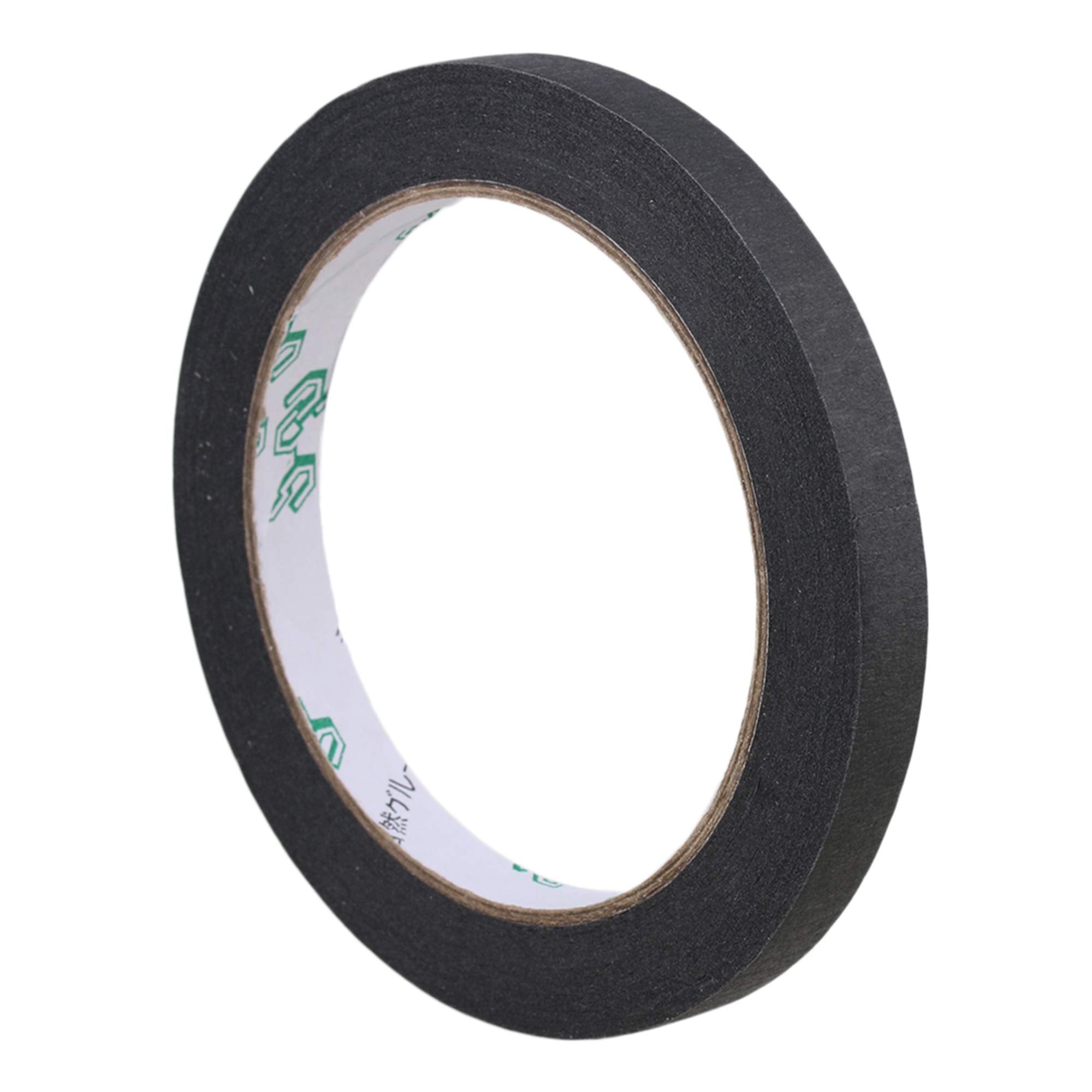 Lovermusic Black 0.39Inch Width Guitar Pickup Coil Tape Electrical Insulation Adhesive Tape Instrument Accessories