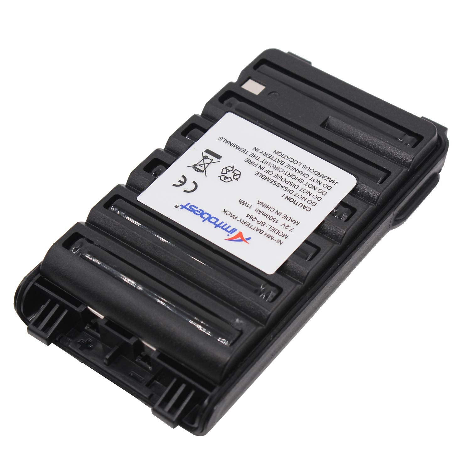 Aimtobest Bp264 Bp 264 1500Mah Ni Mh Battery Compatible For Icom Ic T70A Ic F4001 Ic F4003 Ic F3001 Ic V80 Ic U80 Ic F3101D Ic F