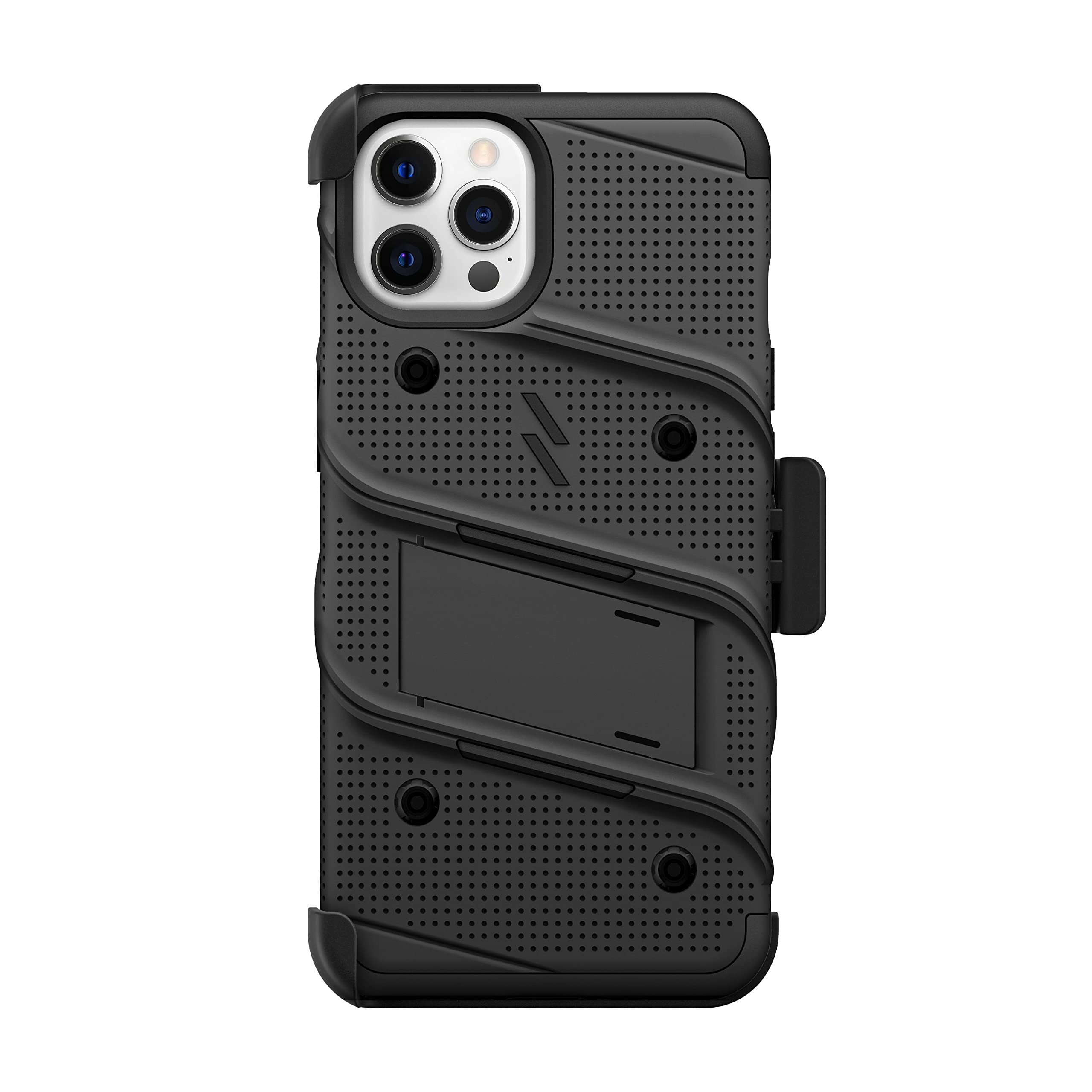 Zizo Bolt Bundle Iphone 13 Pro Max Case - Black