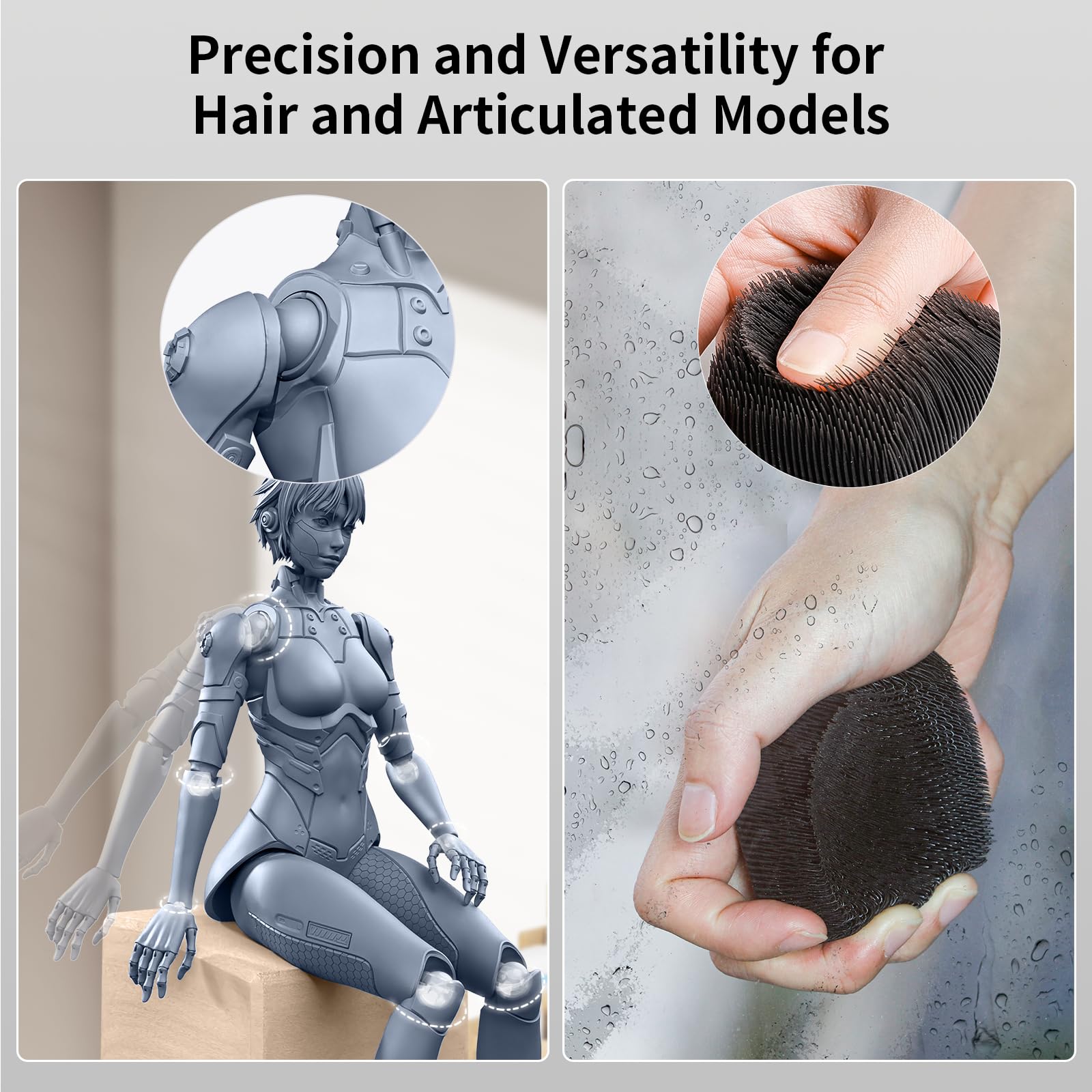 Anycubic Ultra Tough Resin, 3D Printer Resin With Strong Impact Resistance And High Flexibility, Suitable For Direct Use Or As A