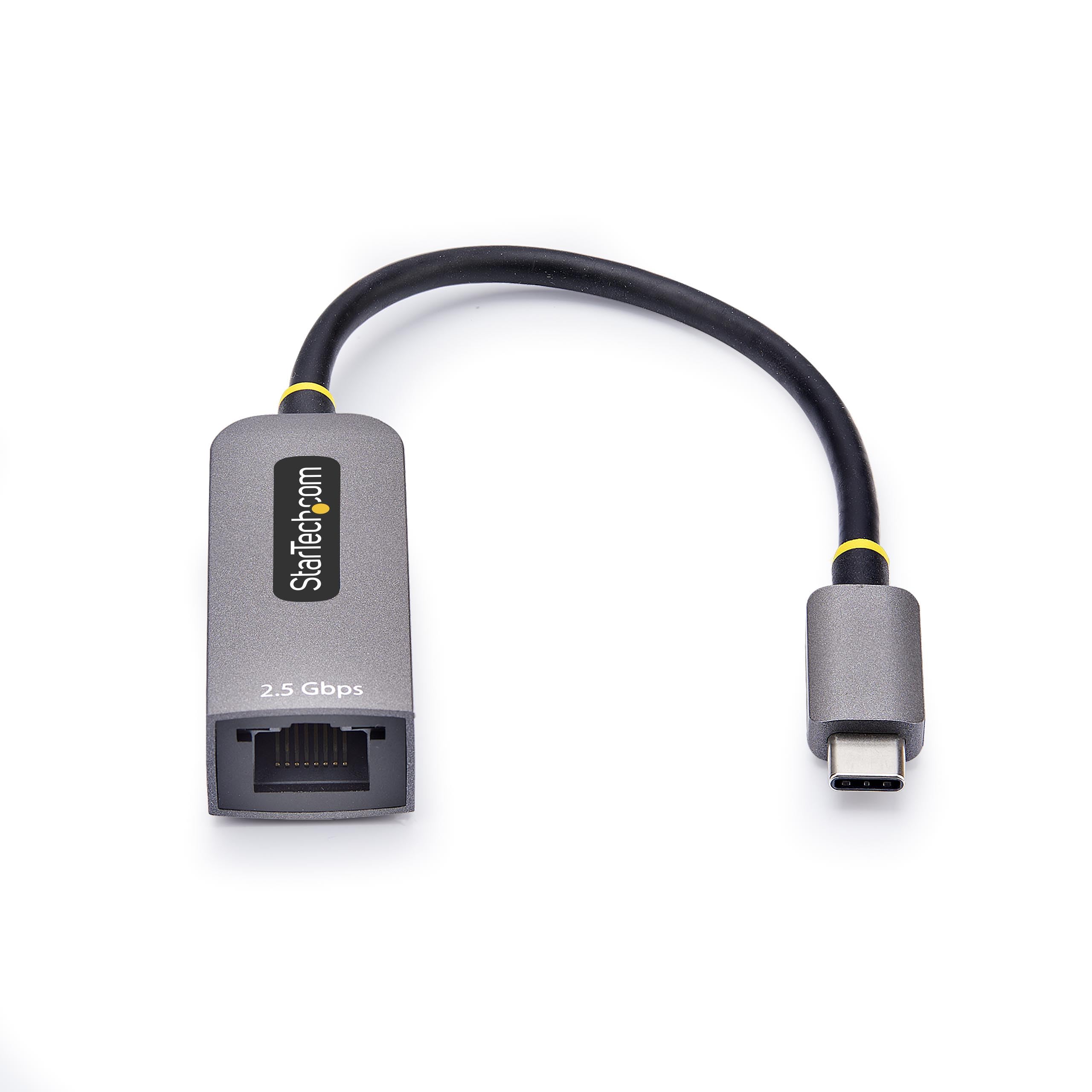 Startech.Com 2.5Gbe Usb C To Ethernet Adapter, Nbase T Nic, Usb 3.0 Type C 2.5/1G Multi Speed Network, Thunderbolt Compatible
