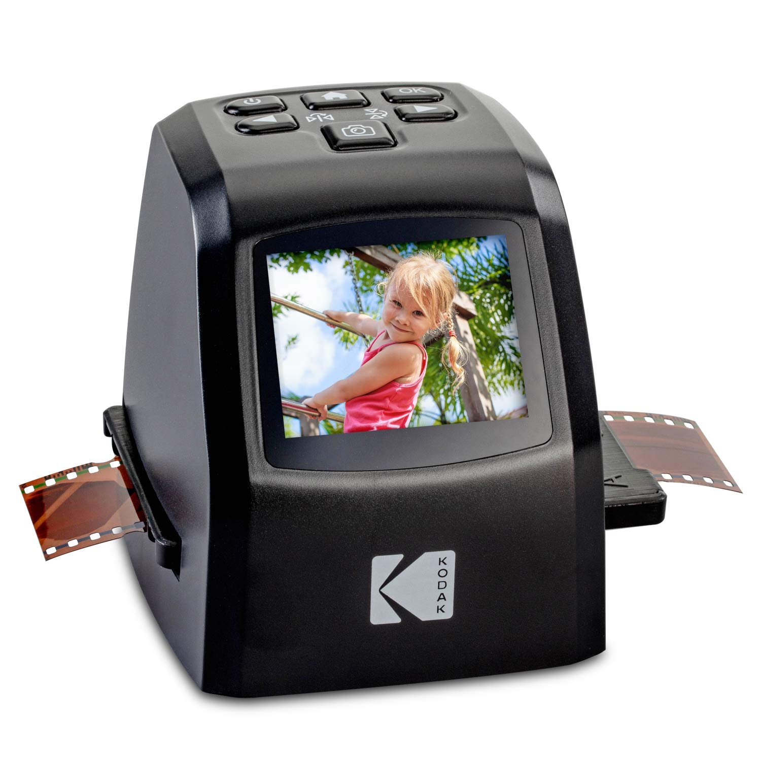 KODAK Mini Digital Film & Slide Scanner - Converts 35mm, 126, 110, Super 8 & 8mm Film to 22MP JPEG Images - Includes 2.4 LCD Scr
