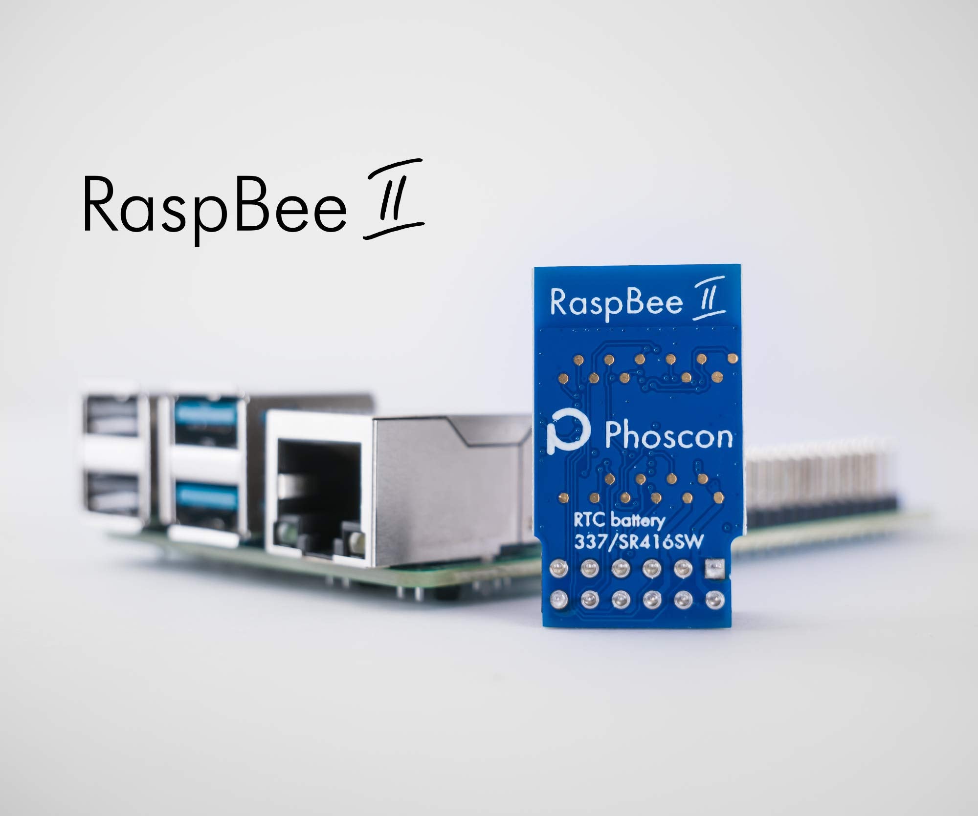 Phoscon Raspbee Ii - Universal Raspberry Pi Zigbee 3.0 Gateway, Includes Deconz & Phoscon App, Home Automation, Home Assistant,