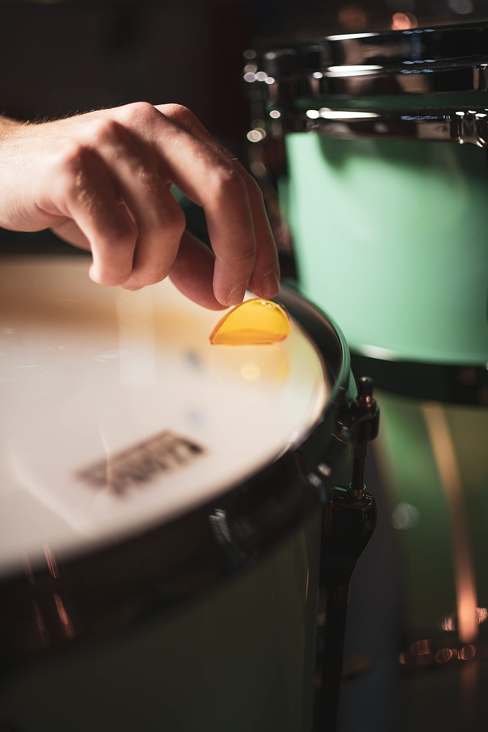 Meinl Cymbals Drum Honey Dampening Gel Pads, 12 Piece Assortment With Varying Sizes   Includes Container And Dividers (Mdha)