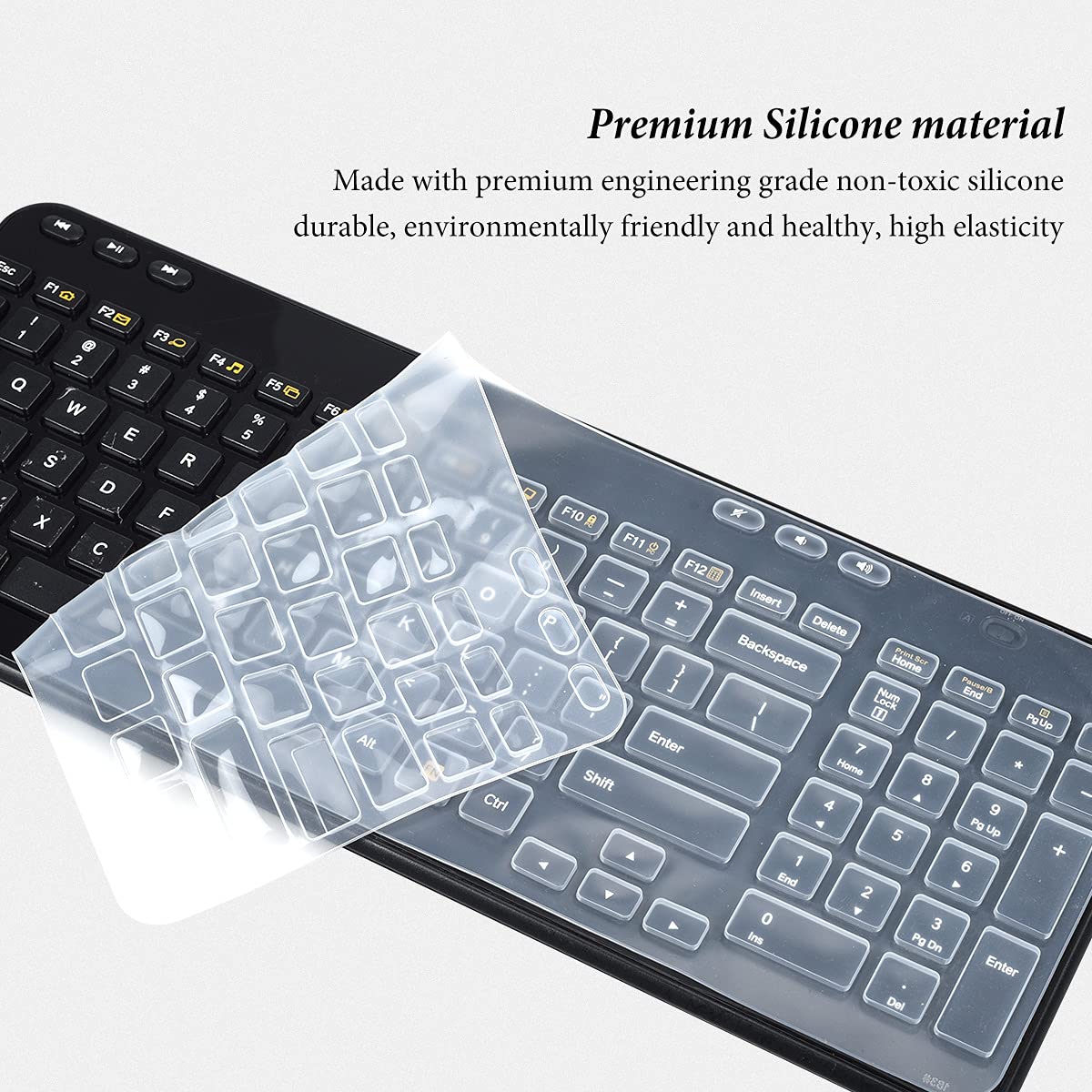 Keyboard Cover Skin For Logitech Wireless Mk360 Keyboard/Logitech K360 Keyboard, Logitech Mk360 K360 Keyboard Protector Accessor