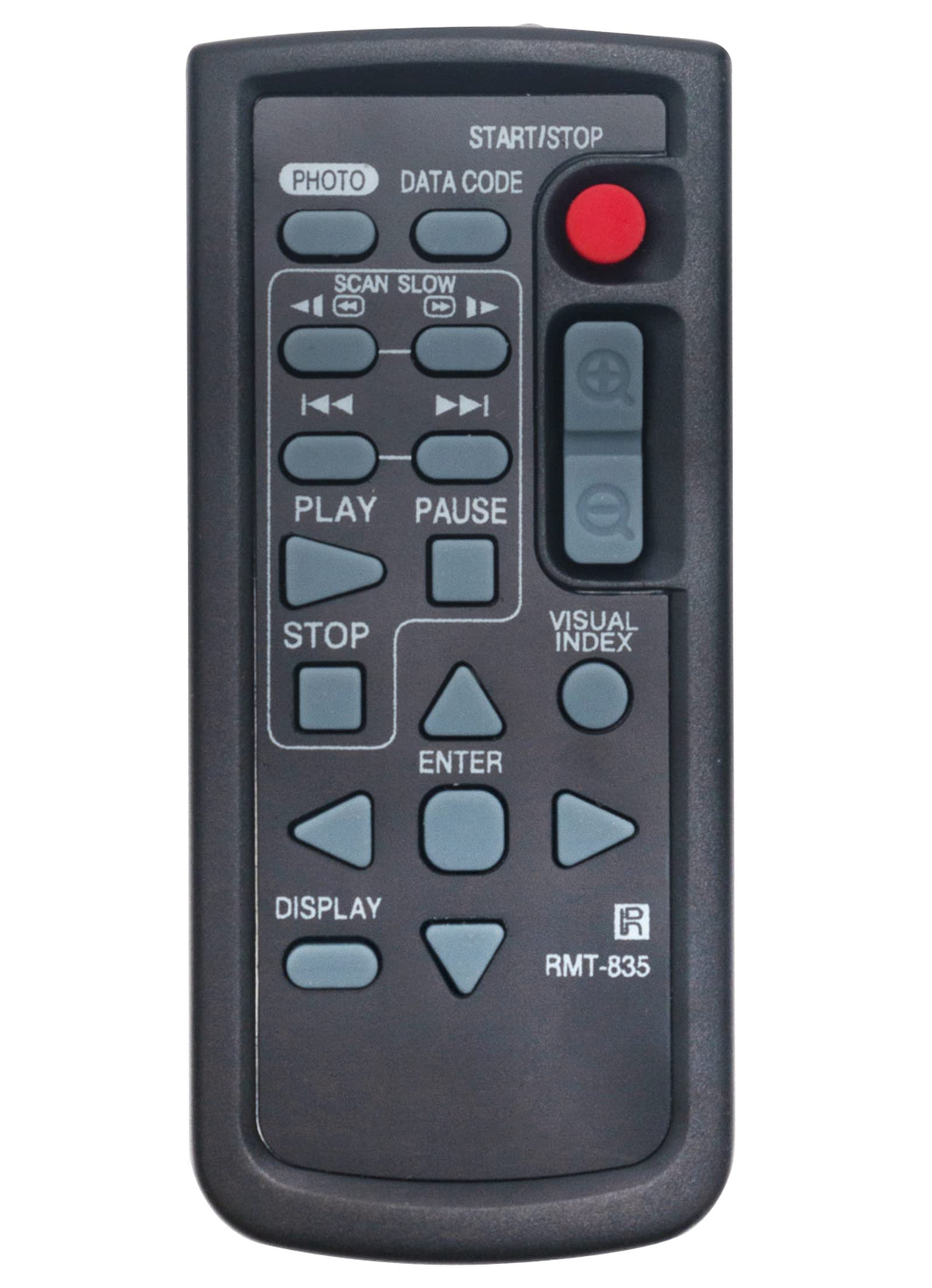 RMT-835 Replaced Remote fit for Sony DVD Handycam Camcorder HDR-CX500 HDR-CX500E HDR-CX500V HDR-CX500VE HDR-CX505VE HDR-CX520 HDR-CX520E HDR-CX520V HDR-CX520VE FDR-AX100 FDRAX100/B HDR-TD10 DCR-DVD810