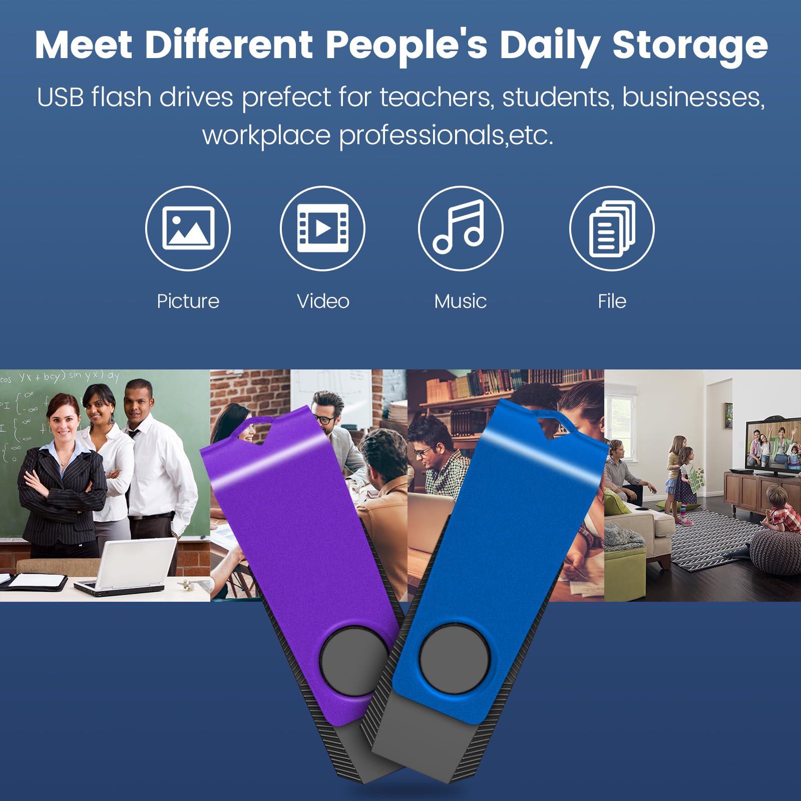 Agecash 2Gb Bulk Usb 2.0 Flash Drives 20 Pack Usb Drive, Fat32 Usb Flash Drive Bulk Swivel Pendrive Thumb Drive Usb Memory Stick