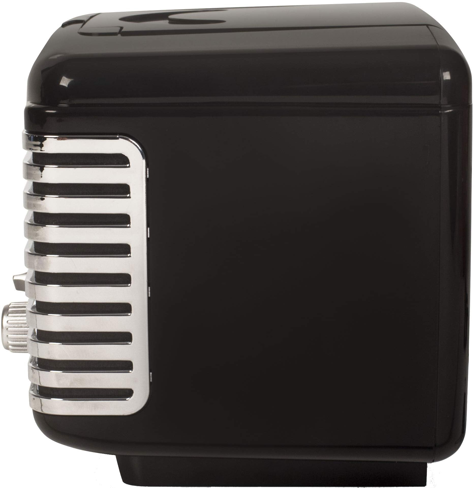 Crosley Cr612B-Bk Corsair Tabletop Am/Fm Bluetooth Radio With Cd Player And Dual Alarm Clock, Black