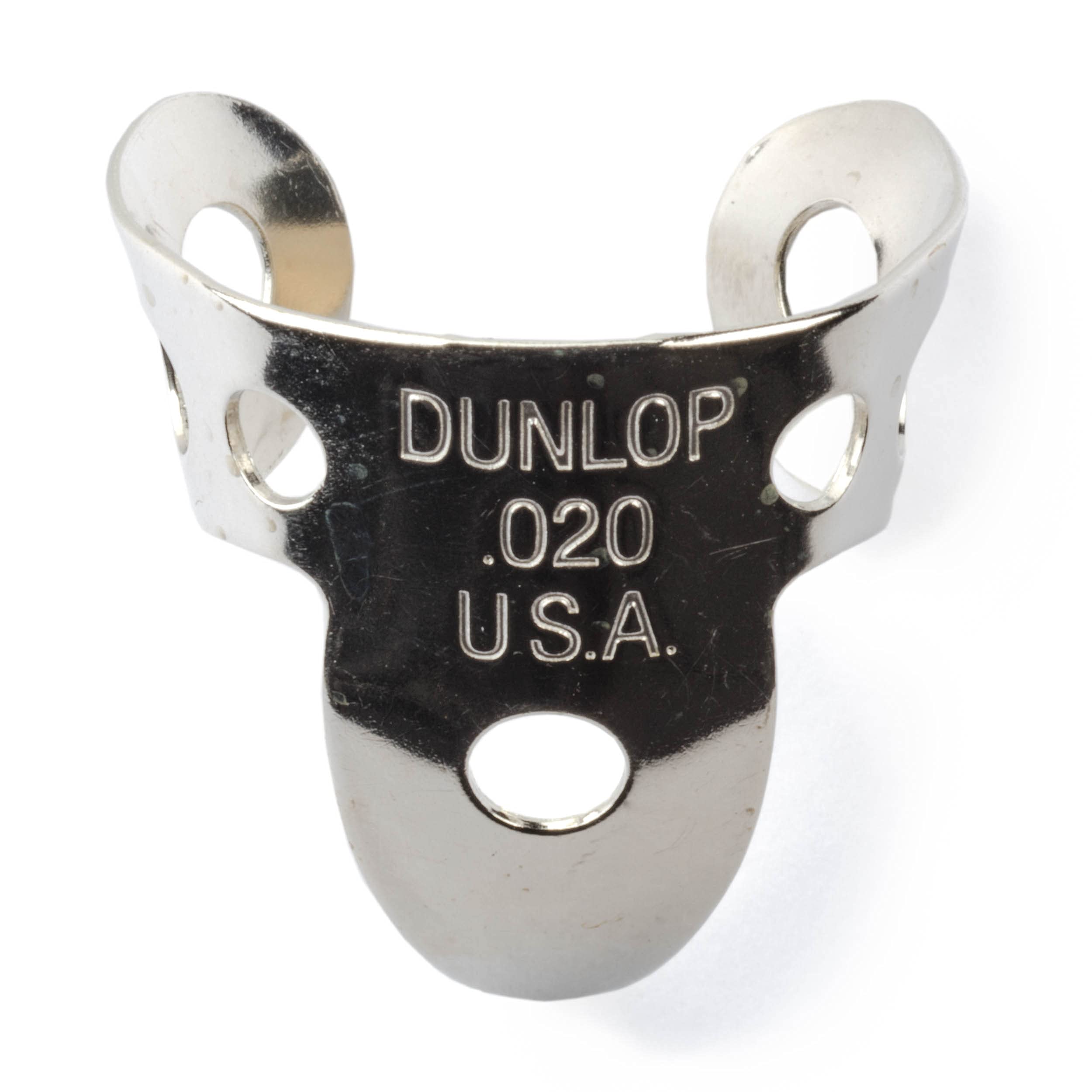 Jim Dunlop 33R.020 Nickel Silver Fingerpicks, .020', 20/Tube