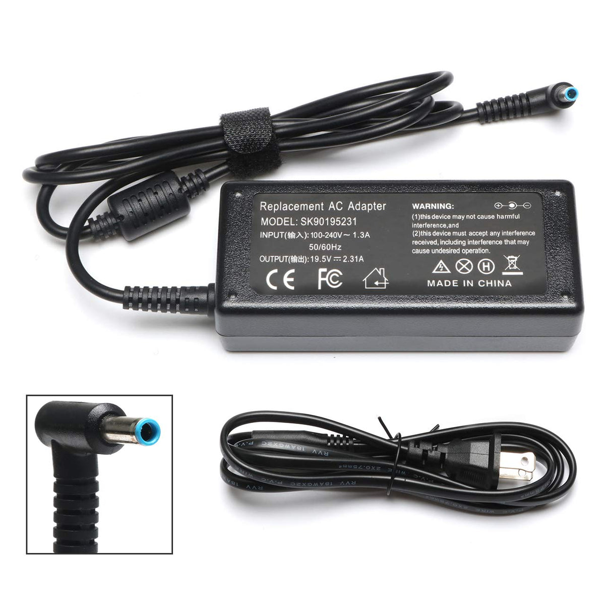 45W Laptop Charger For Hp 14 Inch Laptop 14 Dk 14 Dq 14 Df 14 Dh 14 Ds 14 Ac 14 Ak 14 Al 14 Ba Series, 14 Df0023Cl 14 Df0018Wm 1