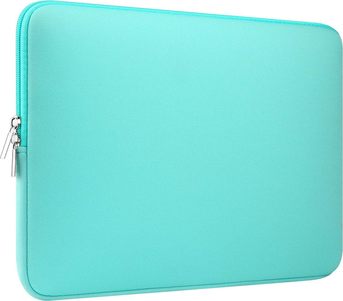 CCPK 15.6' Laptop Sleeve Compatible for 16' MacBook Pro 16 Inch 15' Mac Hp Acer Aspire 5 Samsung Lenovo Surface Book Envy x360 15 in Computer Cover 16in PC Carrying Case 15.6 Inch Bag Neoprene, Mint