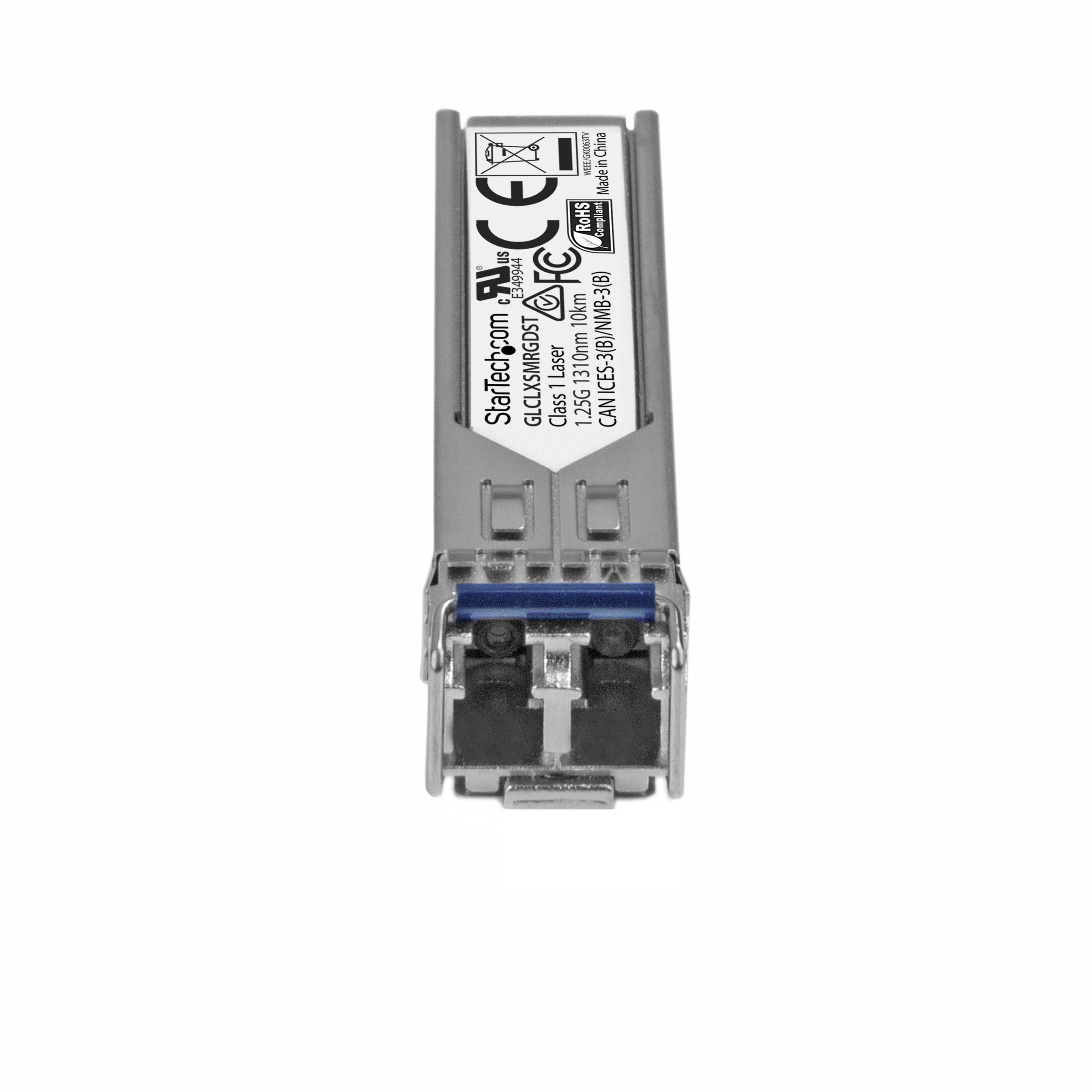 Startech.Com Cisco Glc Lx Sm Rgd Compatible Sfp Module   1000Base Lx   1Gbe Smf Optic Transceiver   Lc 10Km 1310Nm   Ddm Cisco F