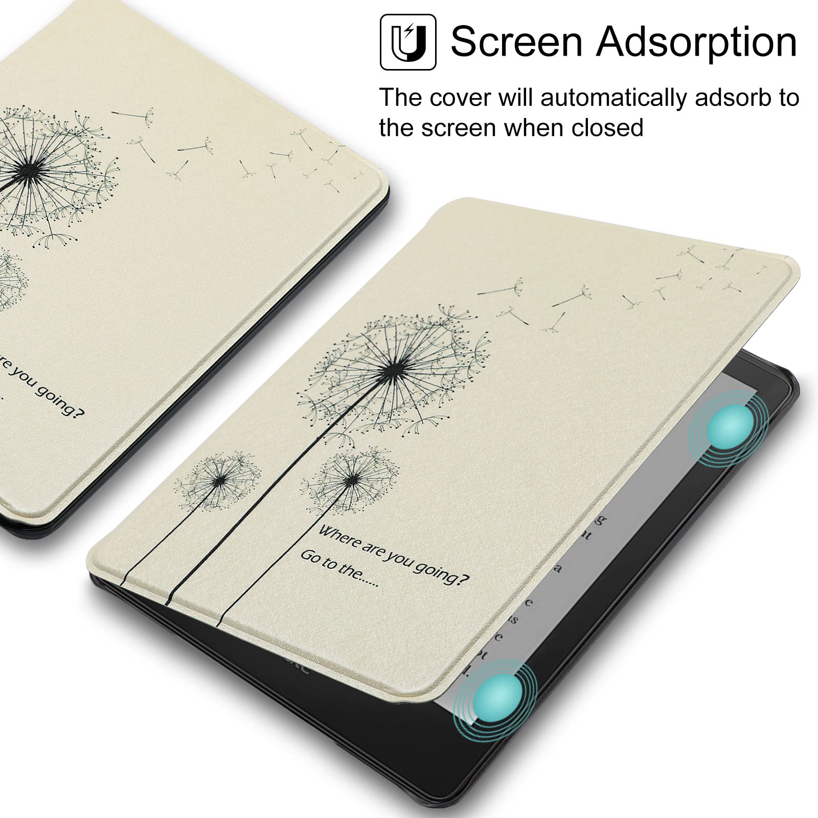 Walnew Case Cover For All New Kindle (2022 Release), Smart Cover With Auto Sleep/Wake Fits Kindle (11Th Generation)   2022 Relea