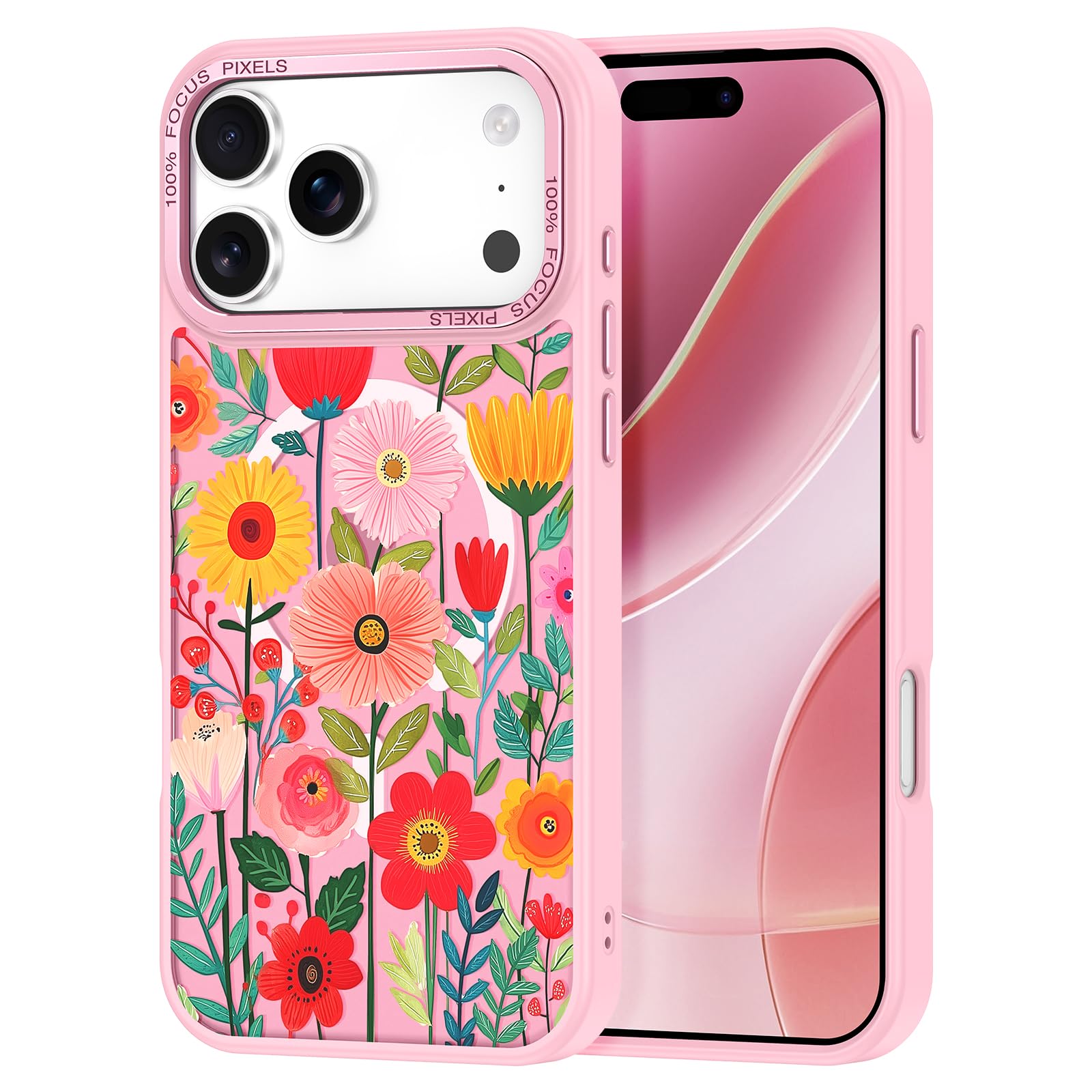 Casehas Magnetic for iPhone 17 Pro Max Case (2025), [Military Grade Drop Protection] [Compatible with MagSafe] Shockproof Slim T