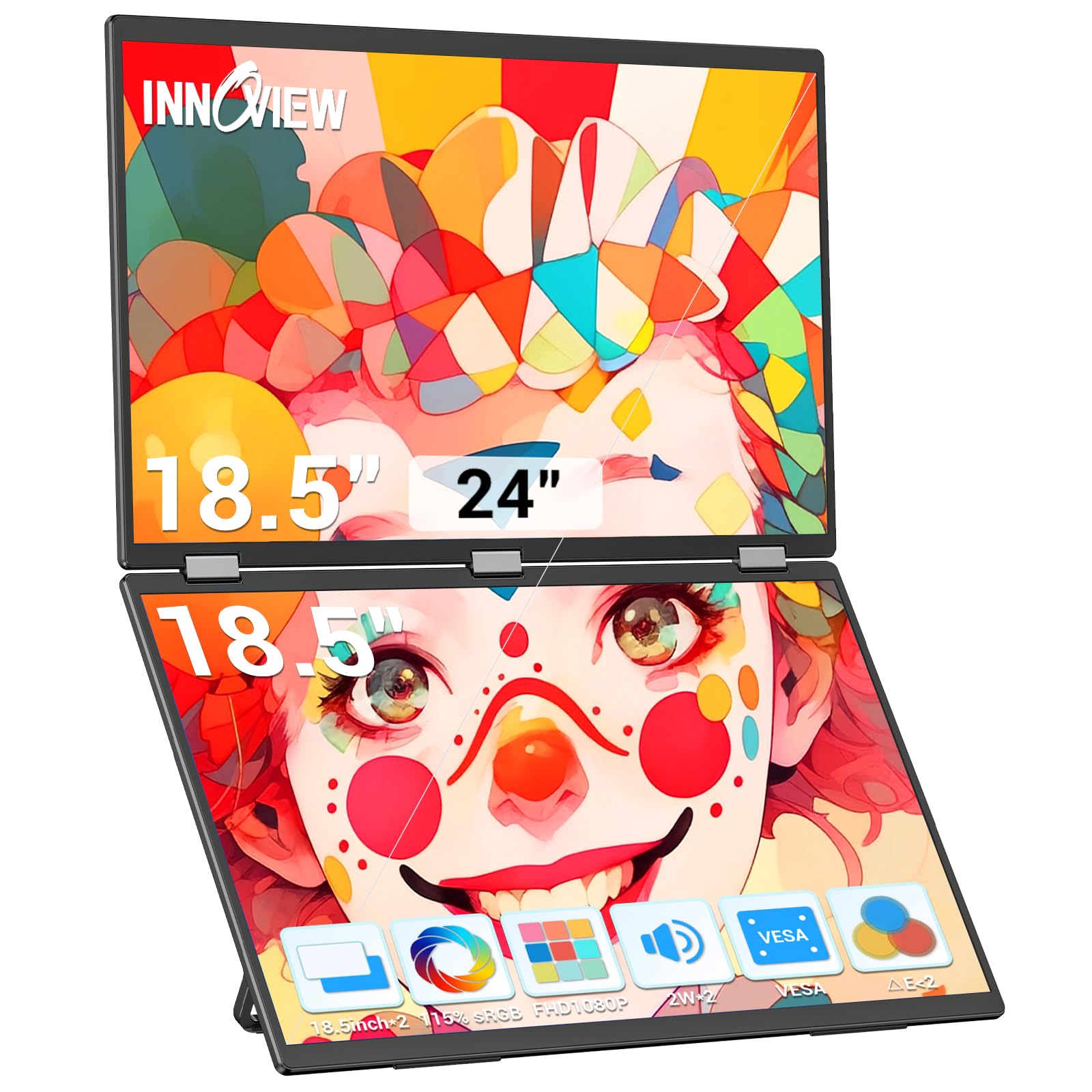 Innoview 18.5'' Laptop Screen Extender 115% Srgb ?E