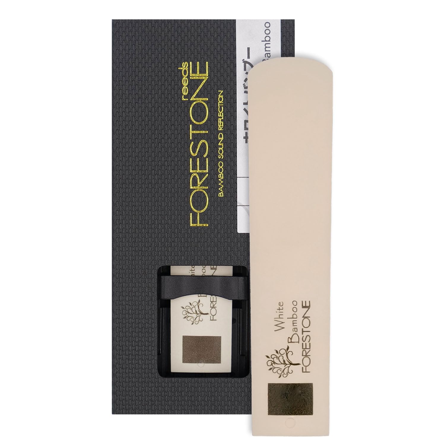 Forestone White Bamboo Synthetic Alto Saxophone Reed (4.0)