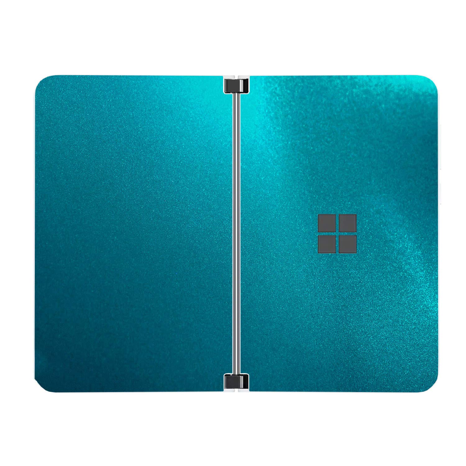 Sopiguard Sticker For Surface Duo Phone Edge To Edge Precision Vinyl Skin Wrap (Gloss Teal)