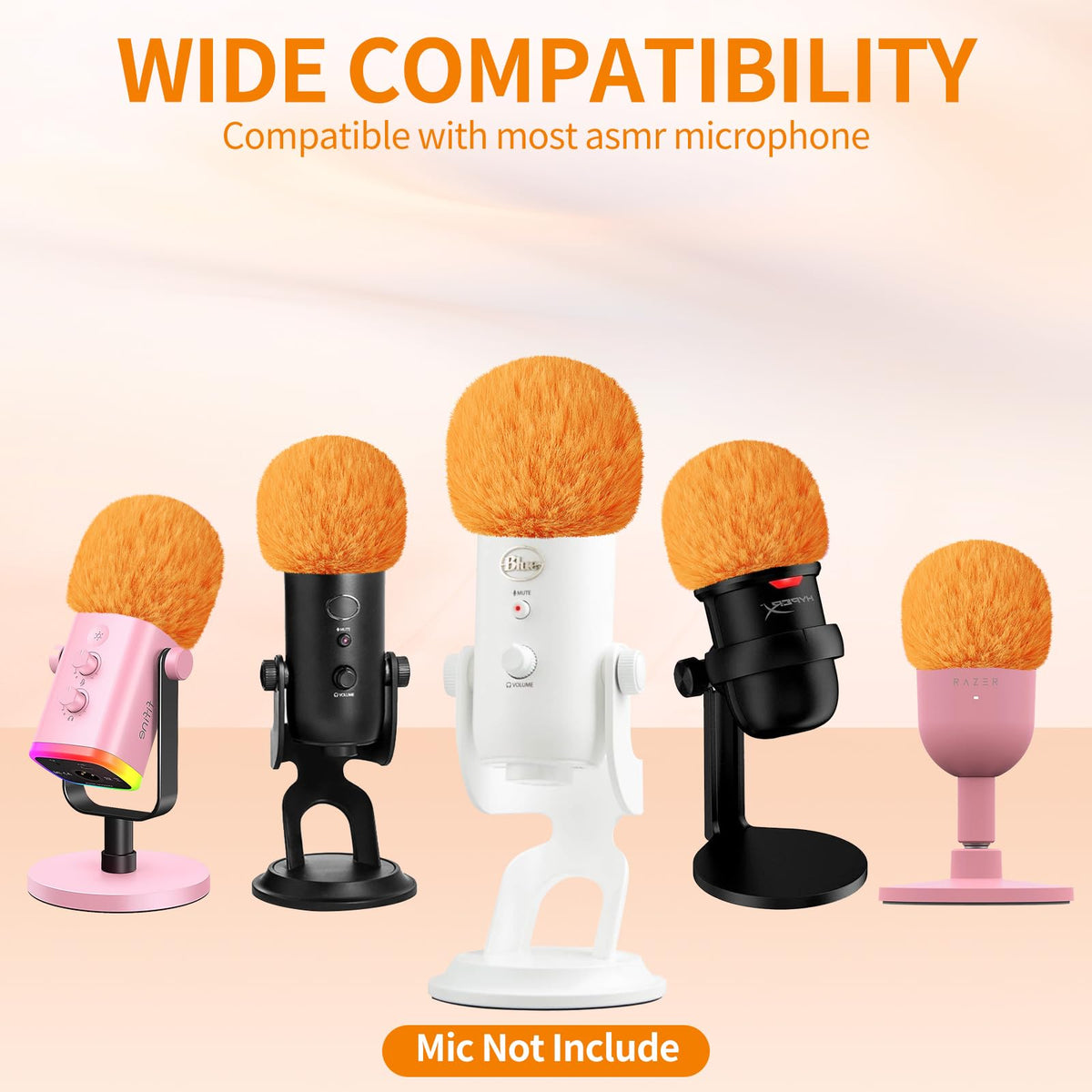 Blue Yeti Pop Filter, Podcast Recording Microphone Cover, Mic Windscre ...