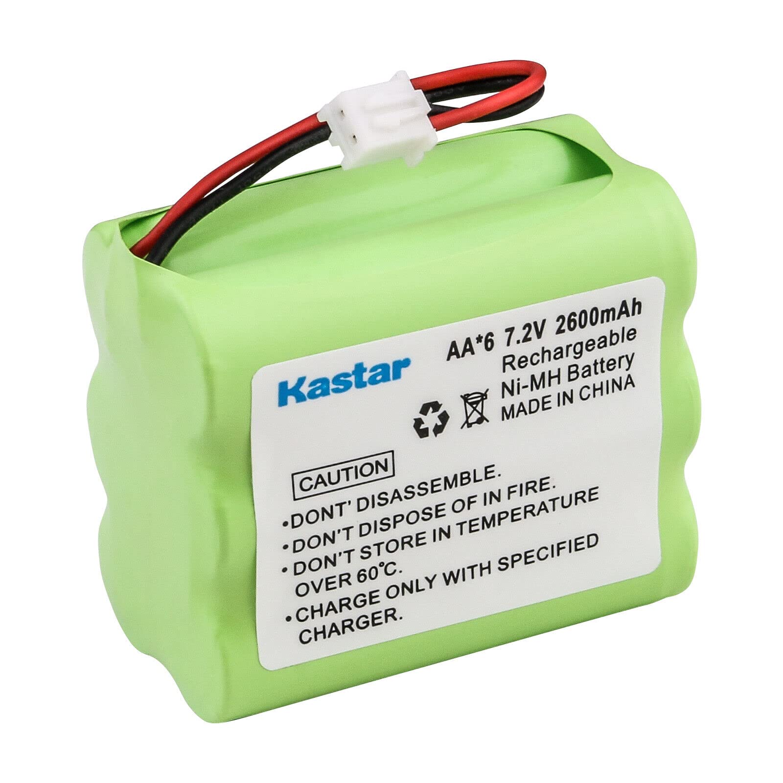 Kastar 1 Pack 7.2V 2300Mah Ni Mh Battery Replacement For 10 000009 001, 10000009 001, 10000009001, 10 000013 001, 10000013 001,