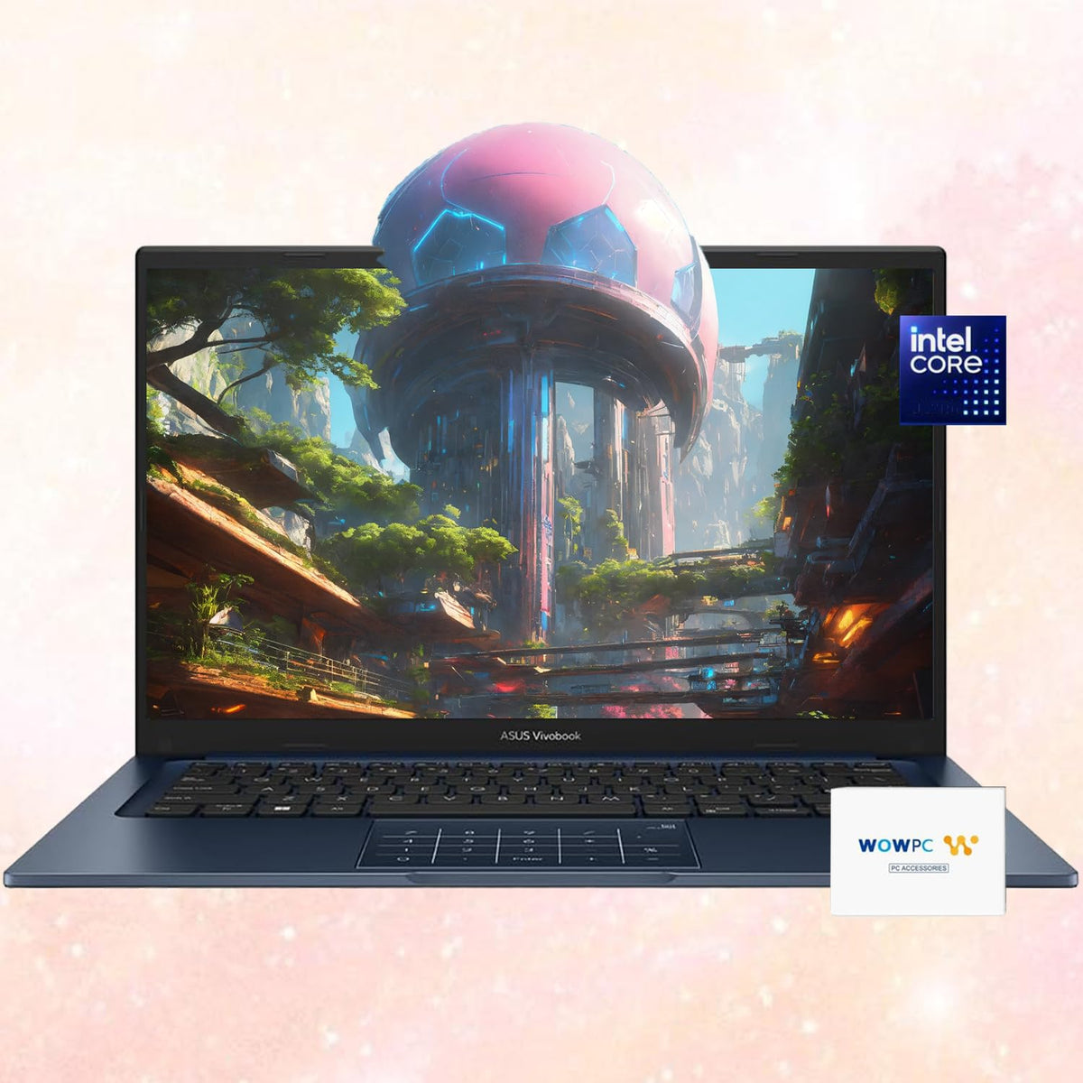 Asus Vivobook Laptop | 14'' Fhd (1920 X 1080) Display | 12Th Generation 6 Core Processor | 40Gb Ram | 1.5Tb Storage | Bluetooth