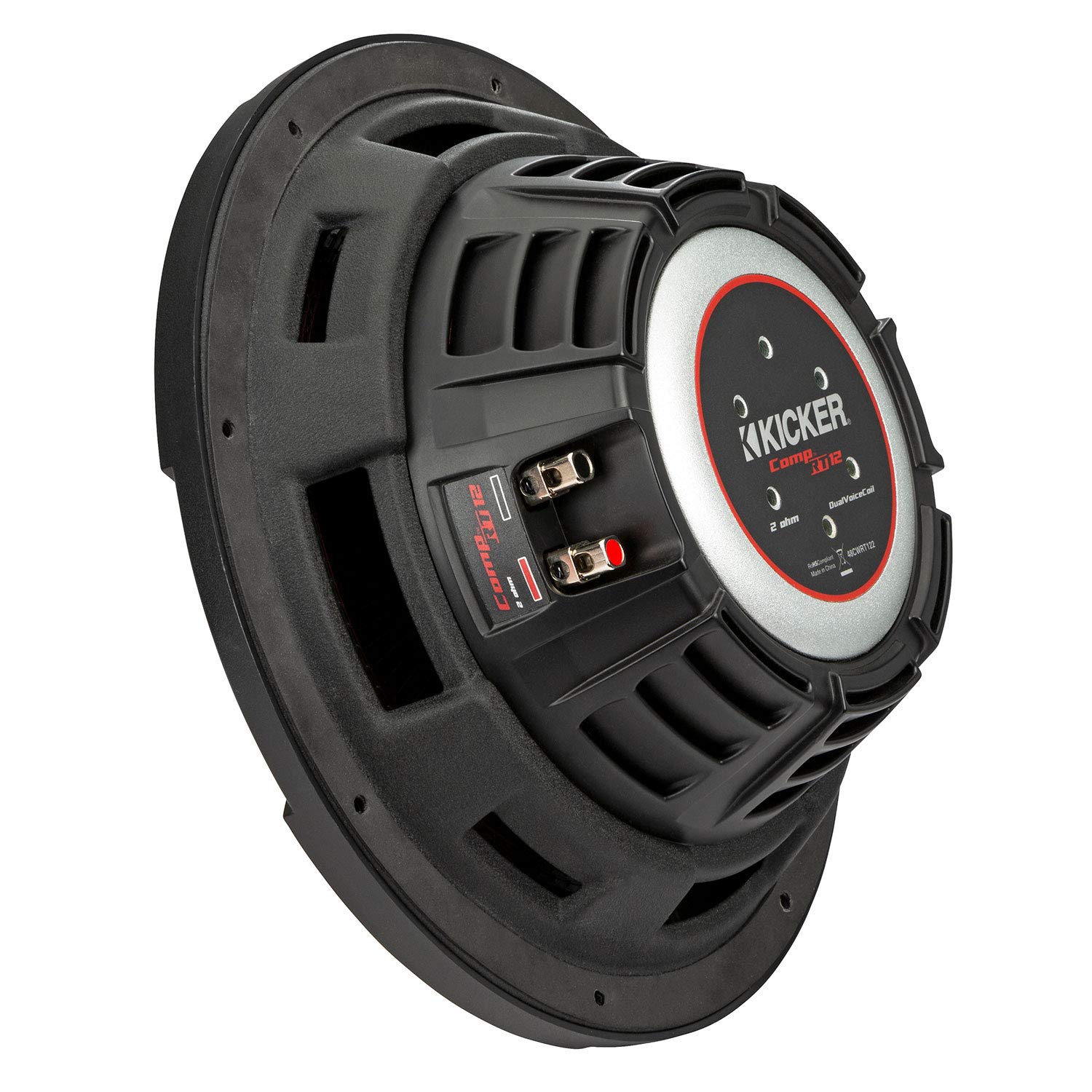 Kicker 48Cwrt124 Comprt 12'' Subwoofer, Dvc, 4 Ohm