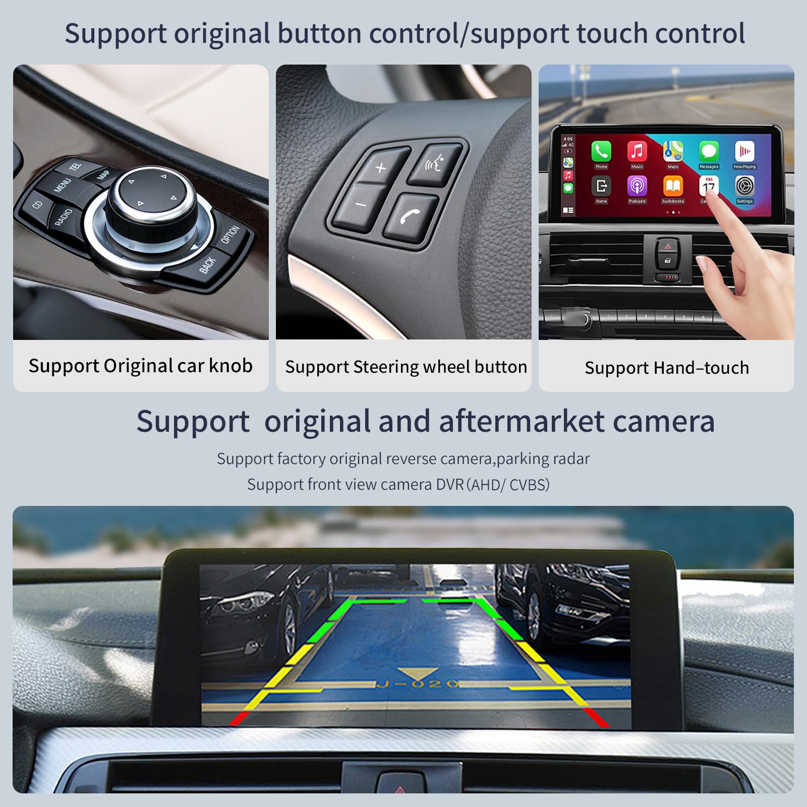 Autoabc Wireless Carplay/Android Auto 10.25'' Touchscreen Multimedia Radio Receiver For Bmw 3 4 Serie F30/F31/F32/F33/F34/F36 20