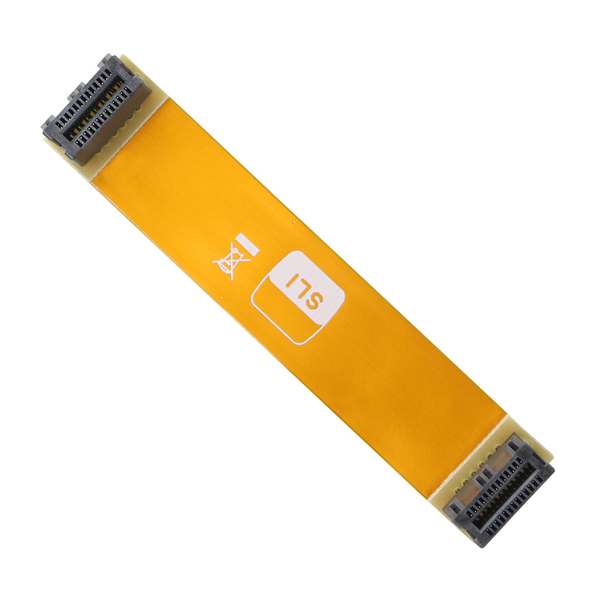 Gelrhonr Sli Bridge 2 Way,10Cm 26Pin Flexible Graphic Card Pci E Connection Cable For Dual Nvidia Gpus Graphic Card Crossfire In