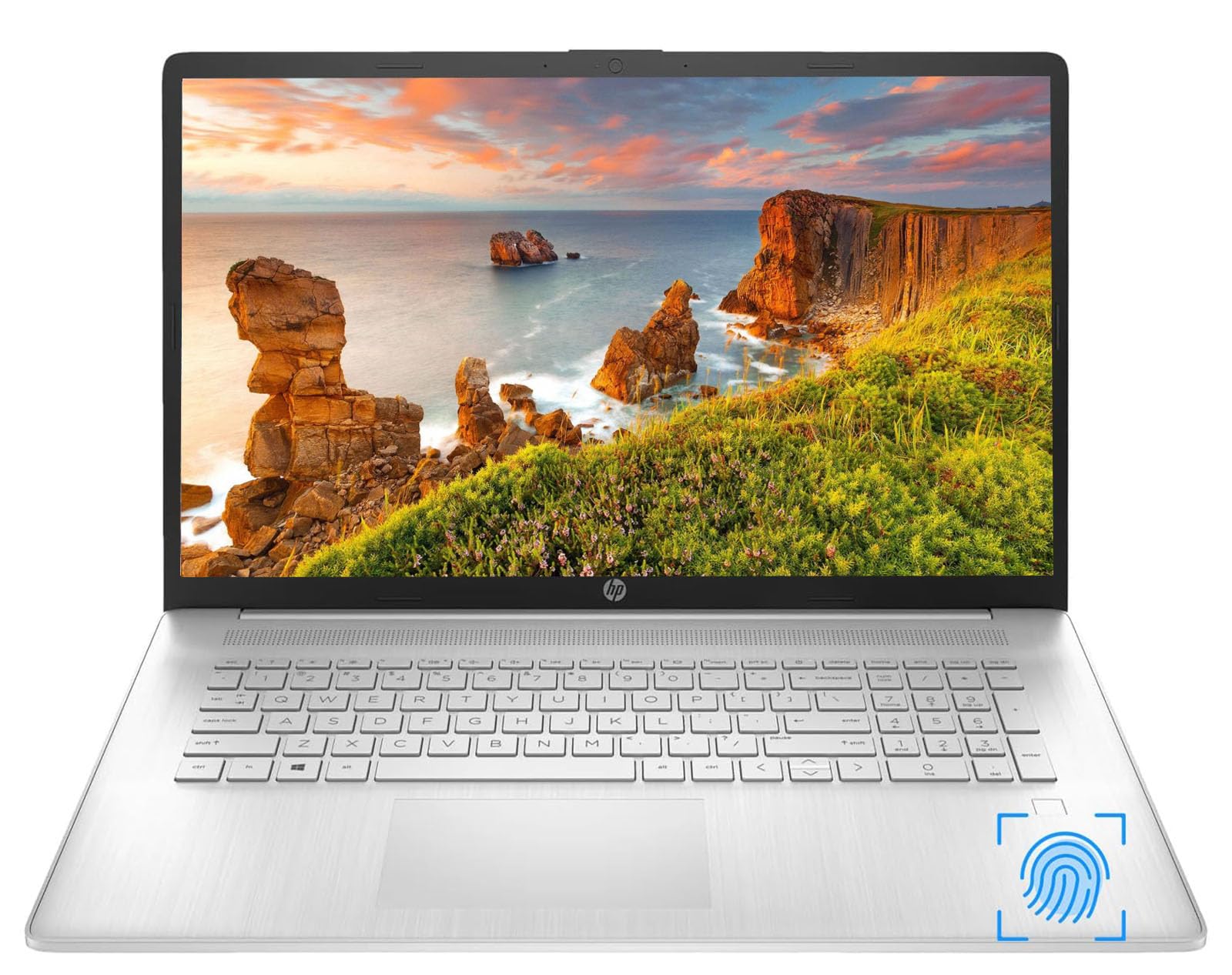 Hp 17 Inch Laptop For Business And Students, 17.3 Fhd Display, Amd Ryzen 5 5500U(Beat I7-11370H), 16Gb Ram, 1Tb Ssd, Fingerprint