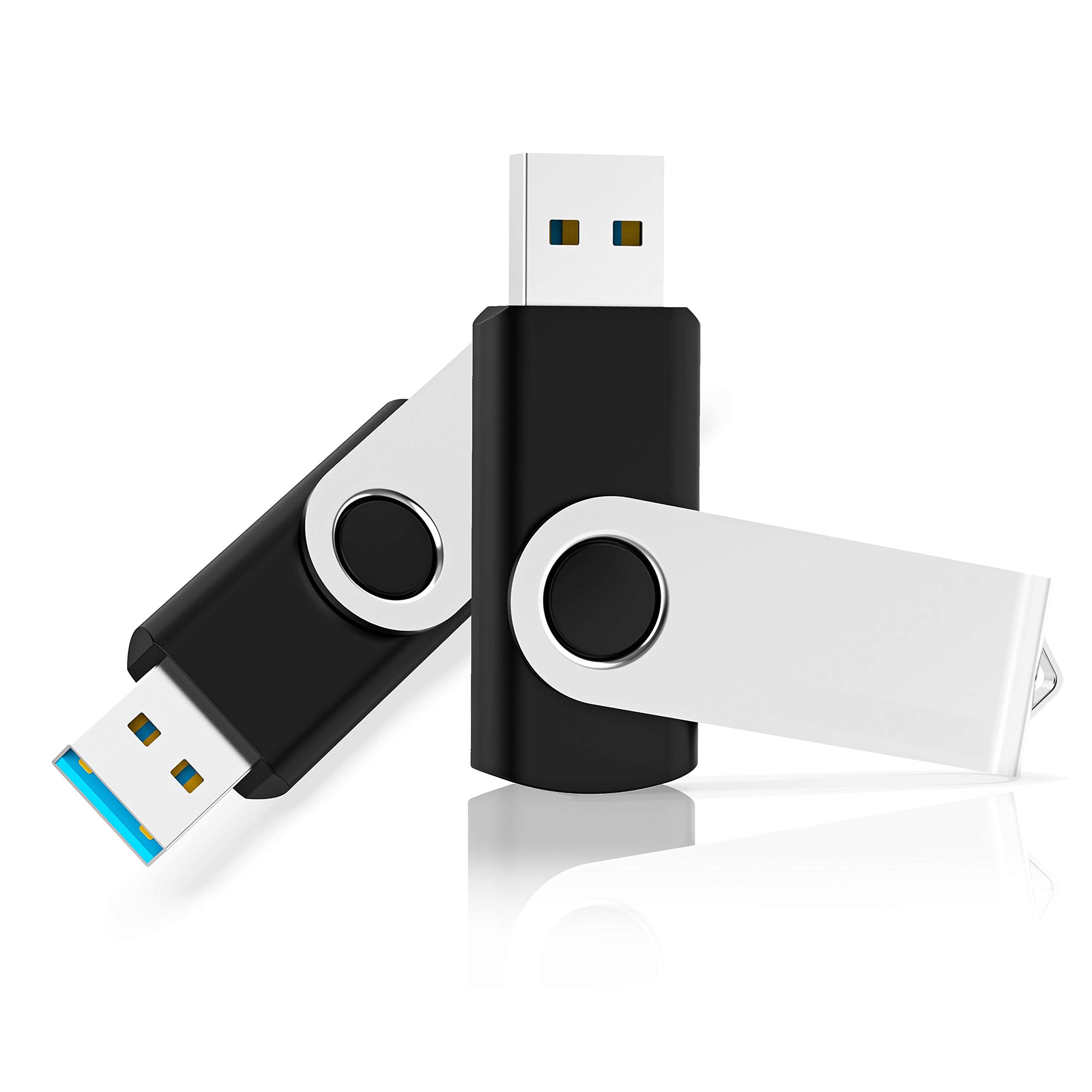 Kootion 5 X 64 Gb Usb 3.0 Flash Drive 64Gb Thumb Drives 3.0 Swivel Memory Stick Usb 3.0 Drive Backup Jump Drive For Storage Usb
