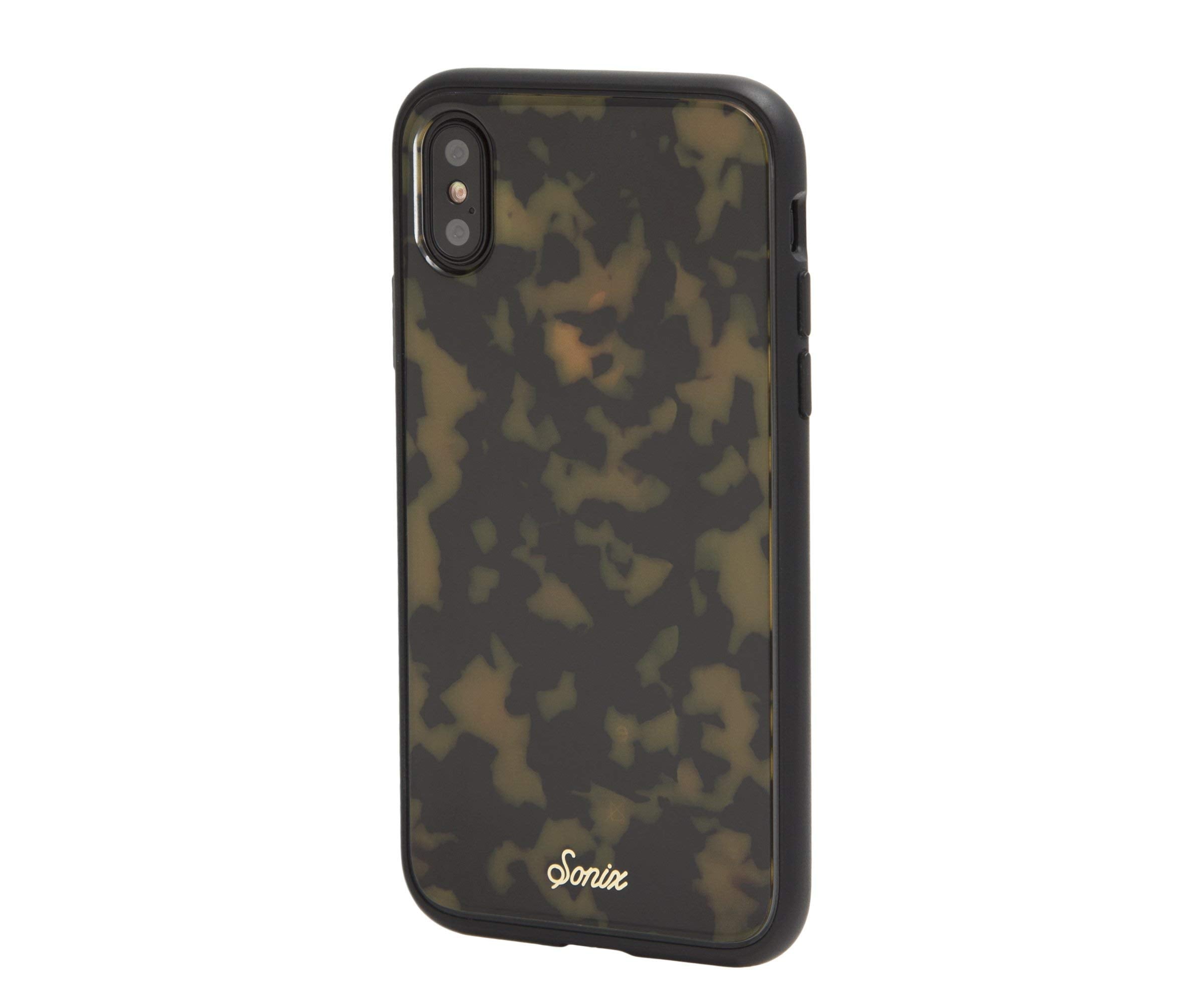 Sonix Brown Tort Case For Iphone X/Xs [Drop Test Certified] Protective Luxe Tortoise Shell Leopard Print Case For Apple Iphone X