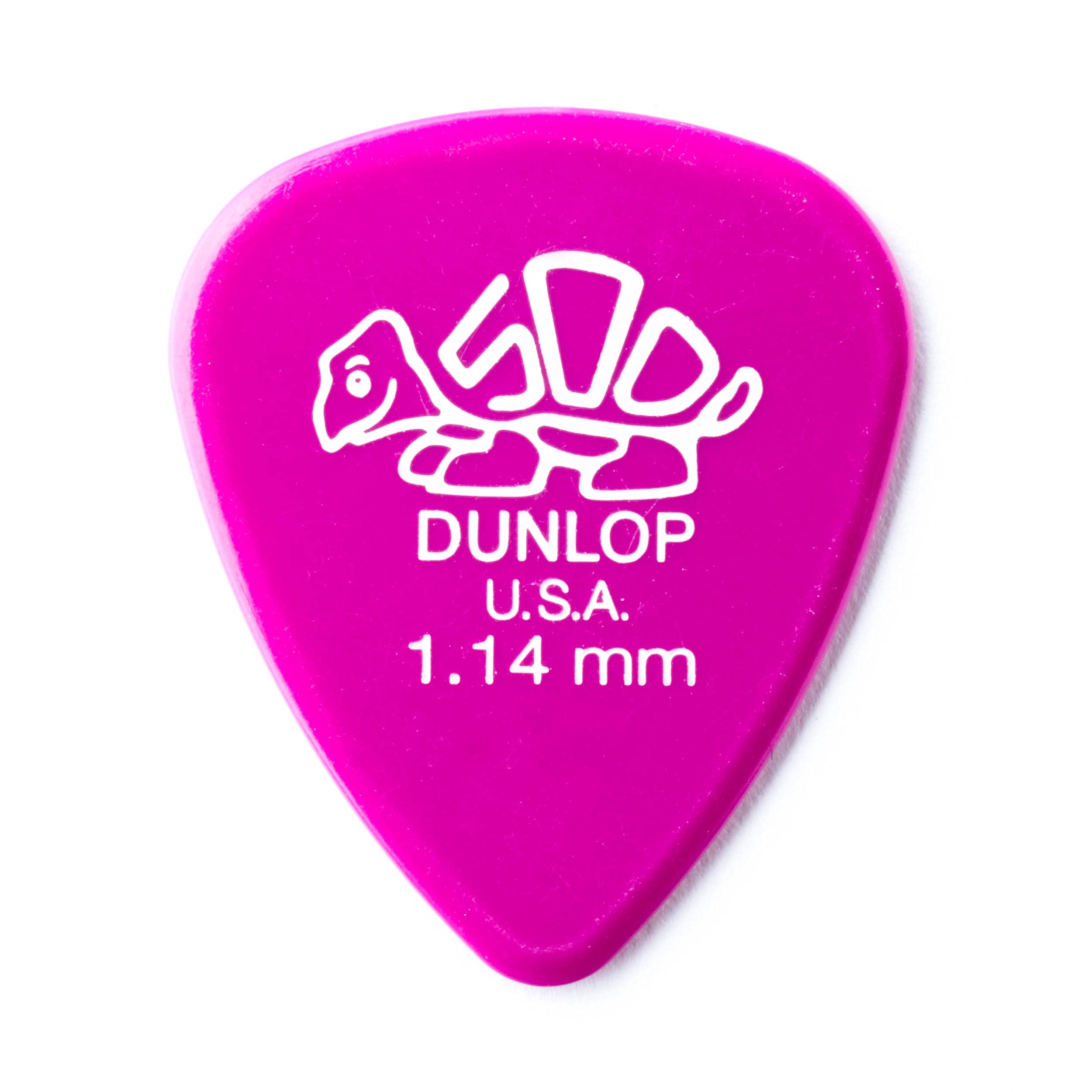 Dunlop 41P1.14 Delrin�, Magenta, 1.14Mm, 12/Player'S Pack
