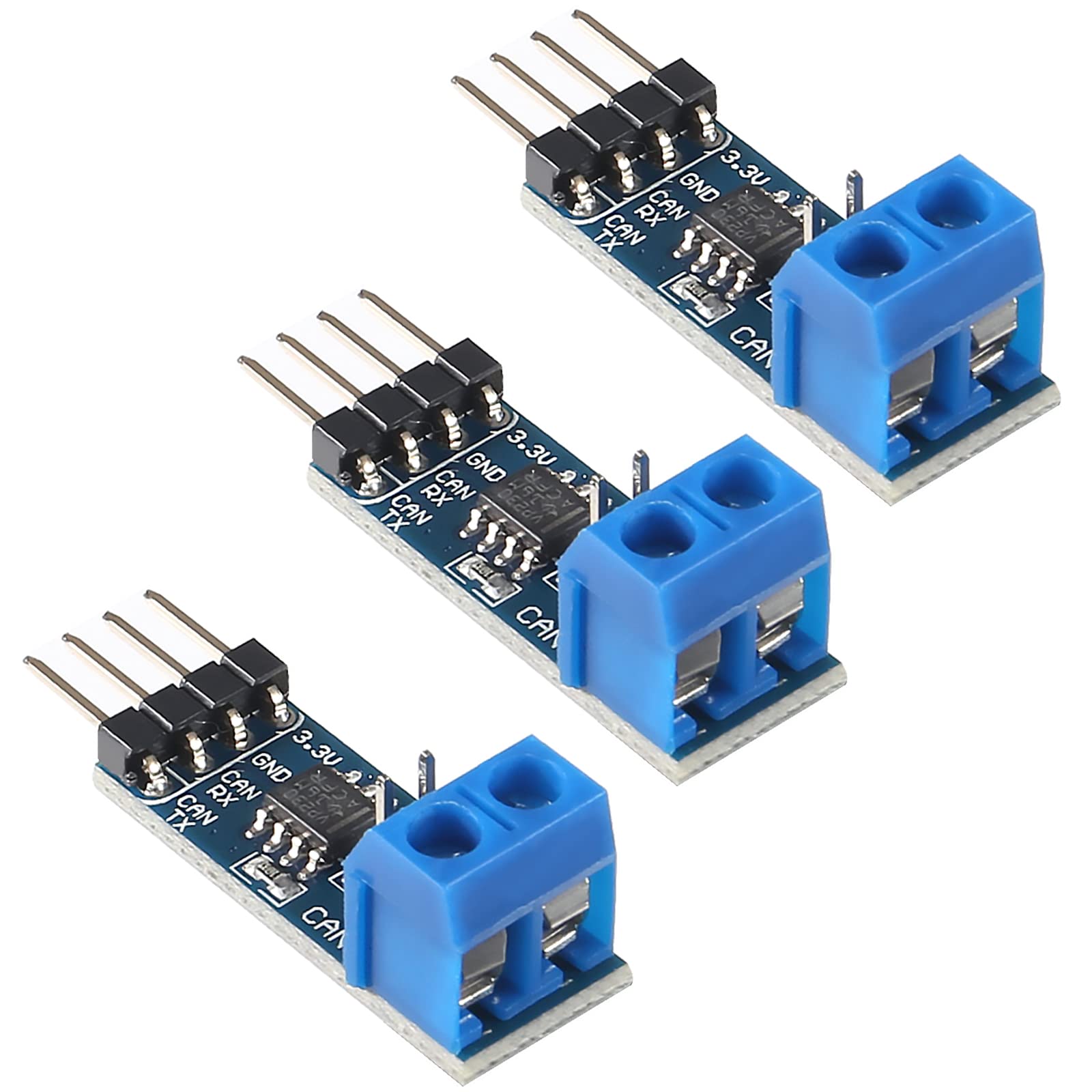 Dweii 3Pcs 3.3V Sn65Hvd230 Can Board Kit Connecting Mcus To Can Network Esd Protection Onboard Can Transceiver Compatible With P