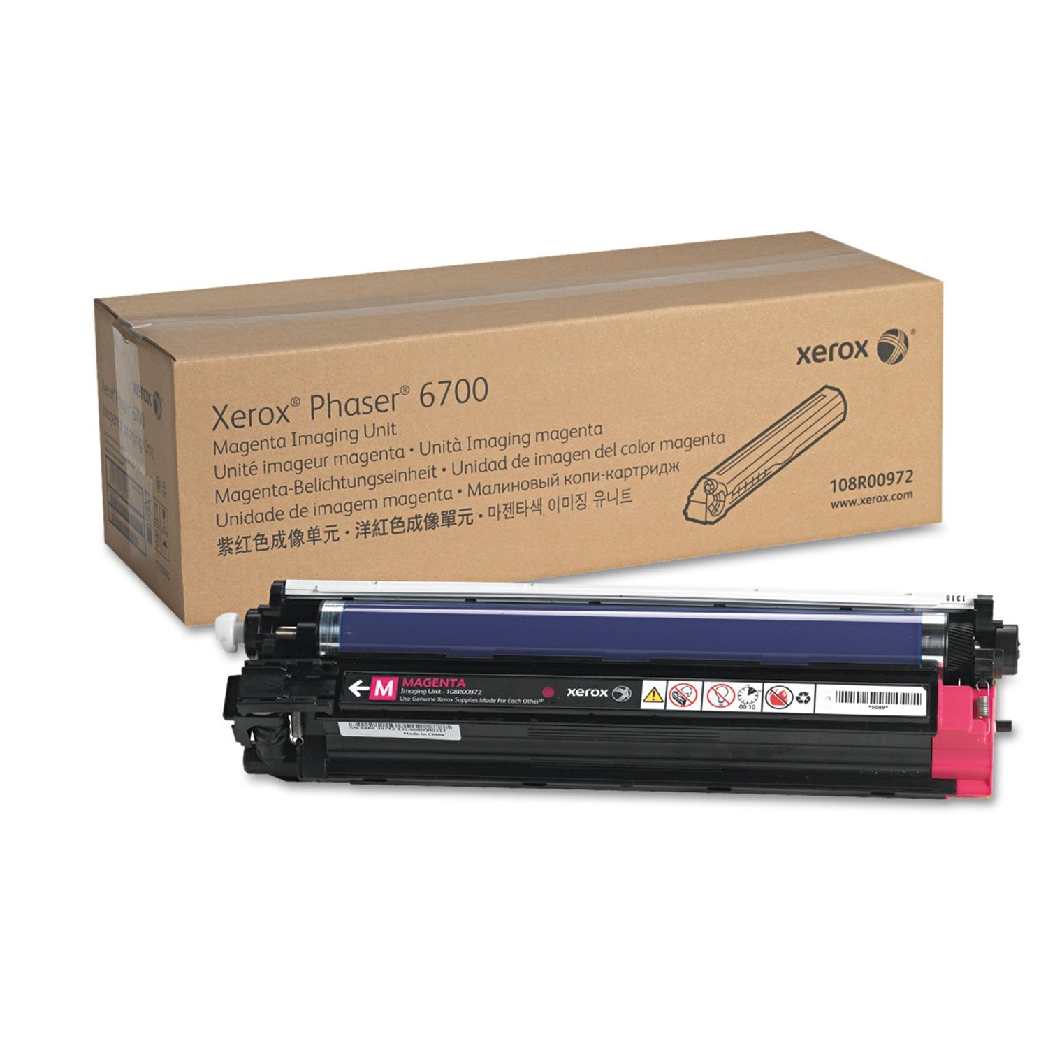 Xerox Magenta Imaging Unit, 50000 Yield (108R00972)