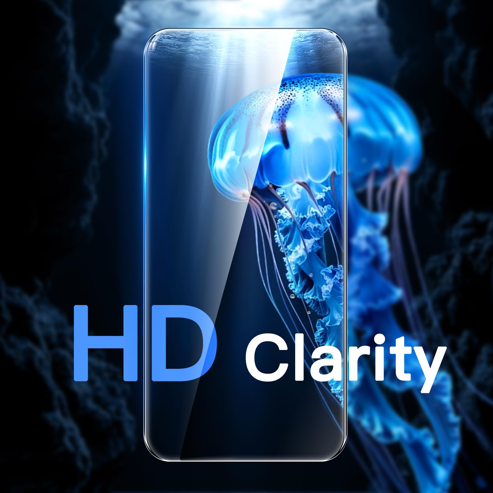 Jetech Screen Protector For Iphone 17 Air, Tempered Glass Film With Easy Installation Tool, 9H Hardness, Case-Friendly, 6.5-Inch