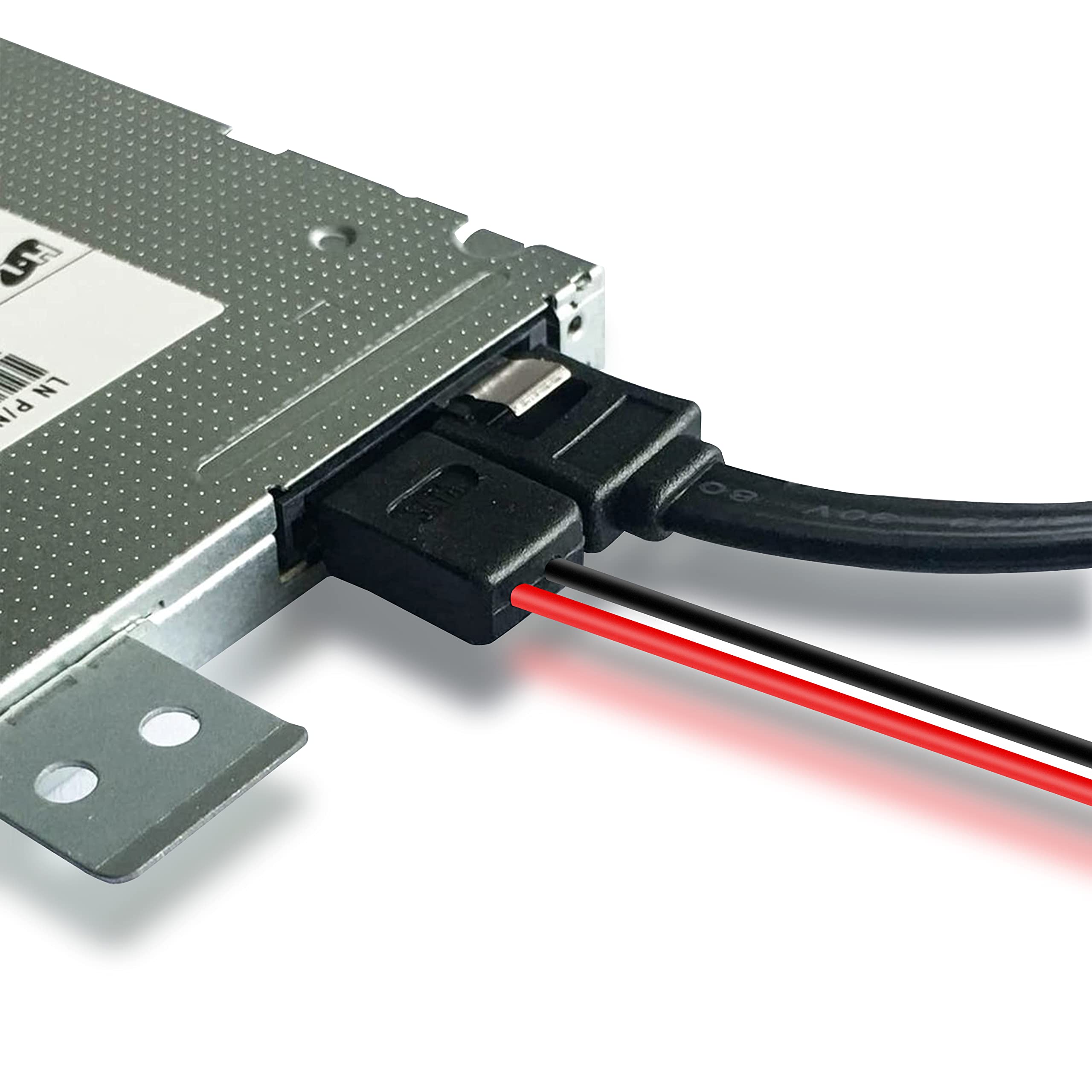 Meiriyfa Sata Power Adapter   15 To 6 Pin Slimline Cable (2 Pack)