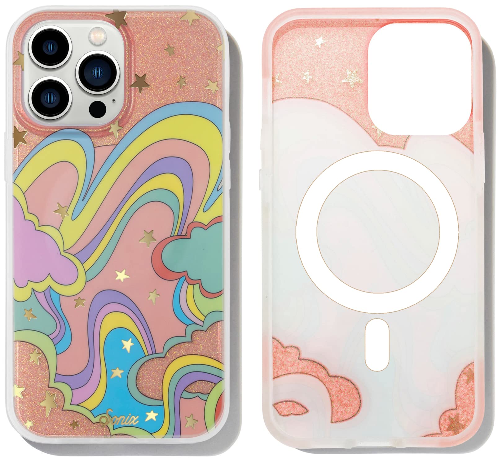 Sonix Case For Iphone 14 Pro Max | Compatible With Magsafe | 10Ft Drop Tested | Illusion