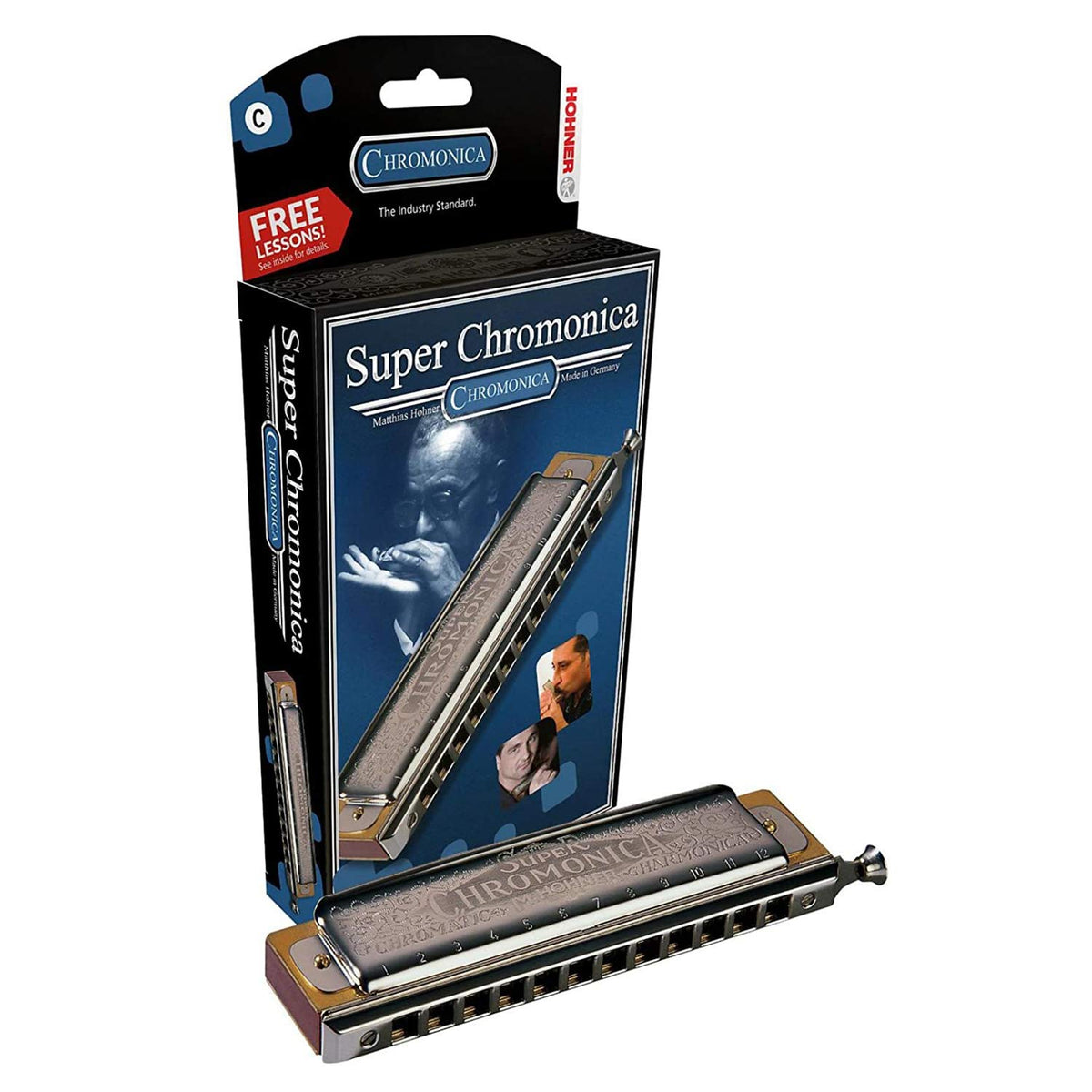 Hohner Harmonica, Silver (270A)