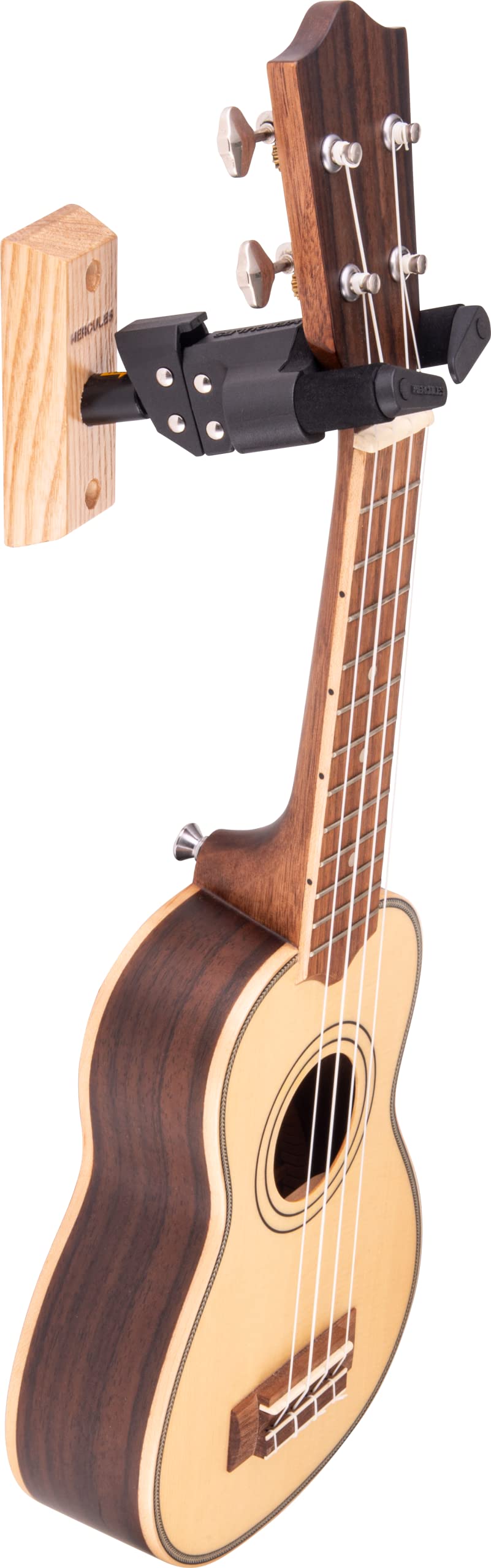 Hercules Stands Usp10Wb Auto Grip Ukulele Hanger   Wood Base