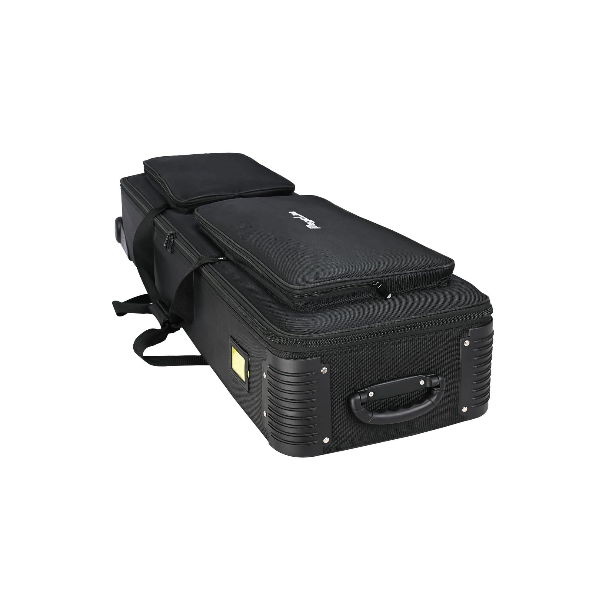 Magicline Hard Shell Rolling Keyboard Case 52.4''X13.4''X6.7'' For 88 Note Keyboards And Electric Pianos, 88 Key Keyboard Rigid