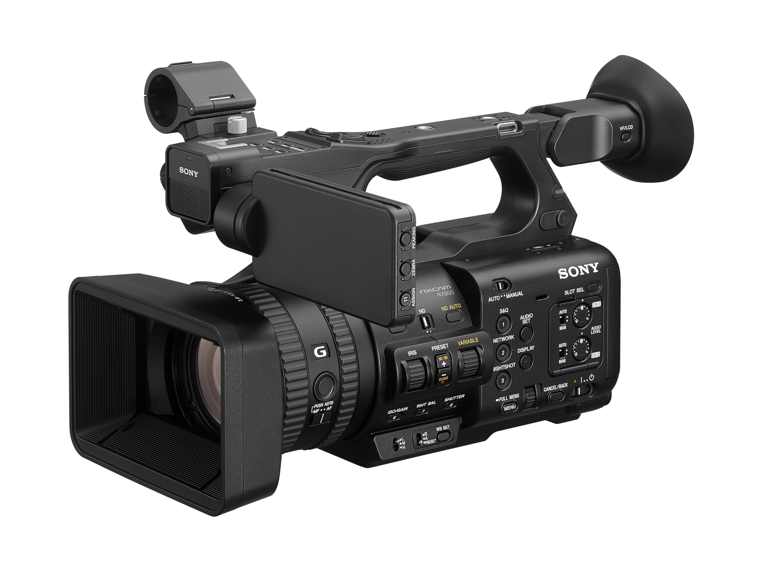 Sony 4K 1-CMOS 1 Sensor NXCAM Professional Camcorder