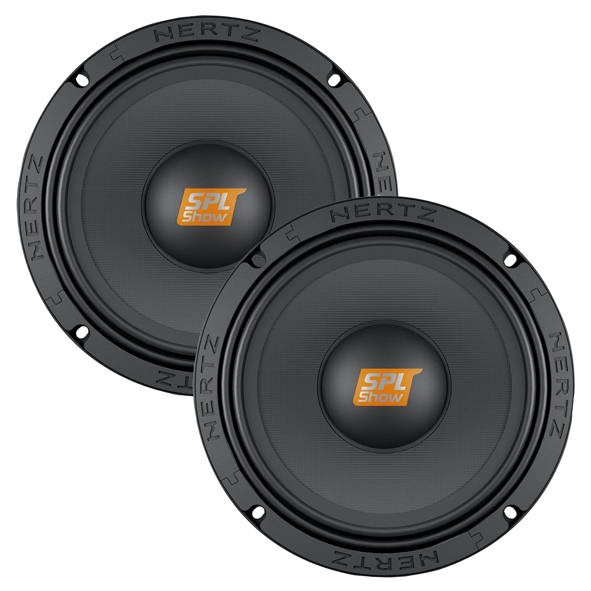 Hertz Spl Show Series Sv 1651 6.5'' 4 Ohm Spl Midrange Speaker Drivers (Pair)