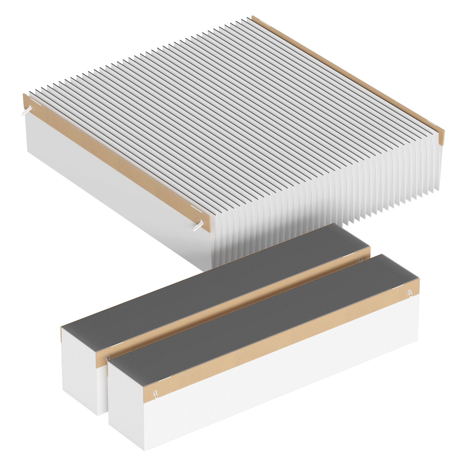 501 Replacement Furnace Filter Compatible With Aprilaire 5000 Whole House Air Purifier   16X25X6 Merv 15, Clean Air & Dust, 3 Pa