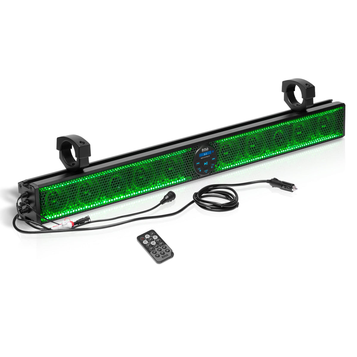 Boss Audio Systems Brt37Slr Atv Utv Sound Bar   37 Inches Wide, 3 Inch Speakers, 1 Inch Tweeters, Full Range, Ipx5 Weatherproof,